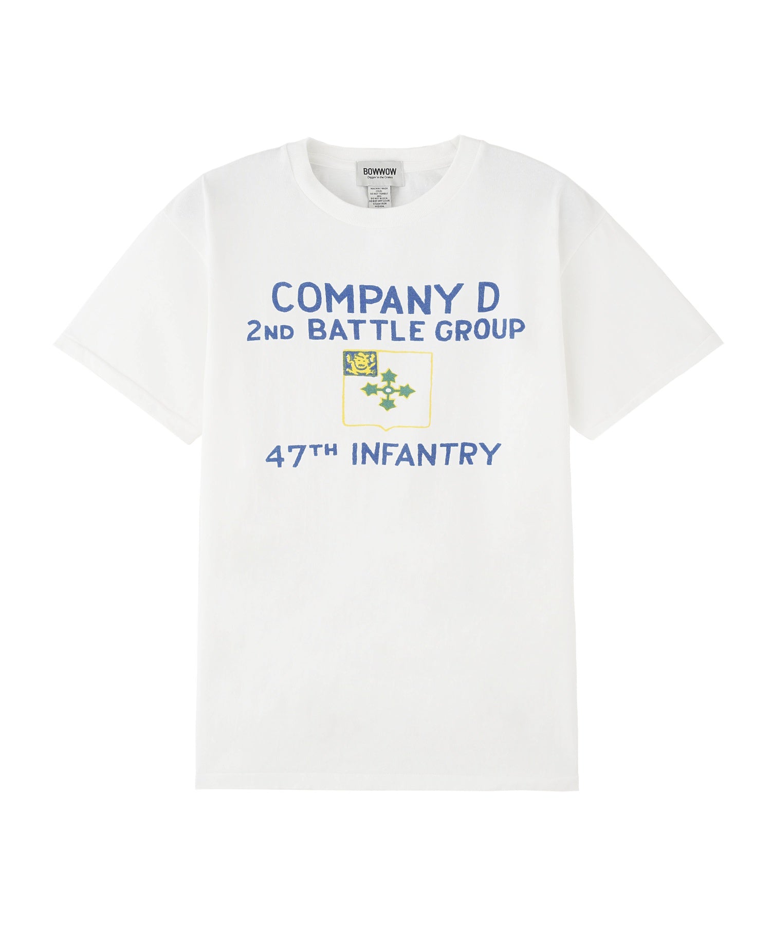 BOWWOW/バウワウ/47TH INFANTRY REGIMENT TEE/BW241-47T