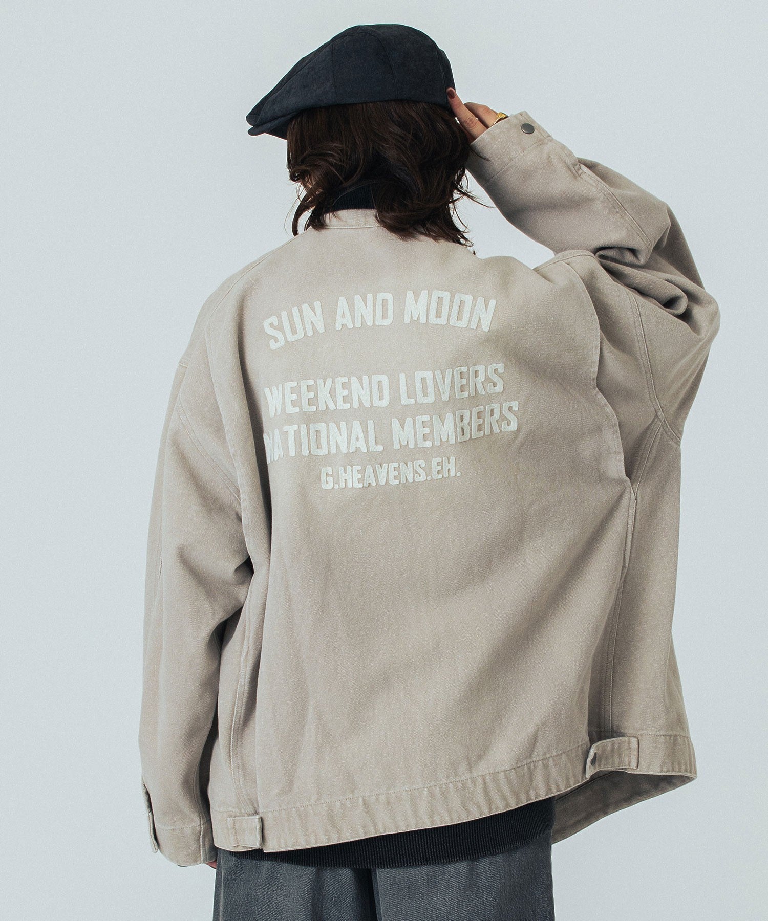 GENE HEAVENS/EMBROIDERED BARN JACKET