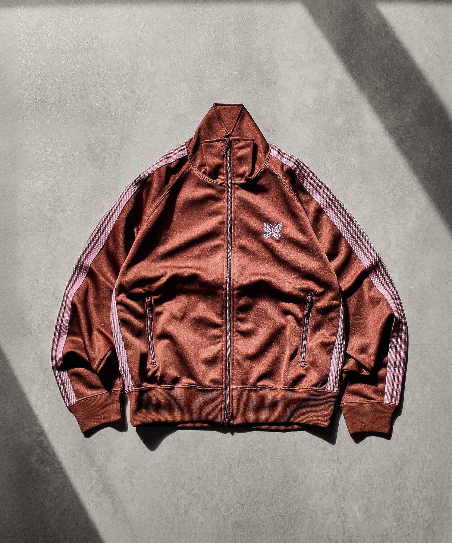 NEEDLES/TRACK JACKET - POLY SMOOTH