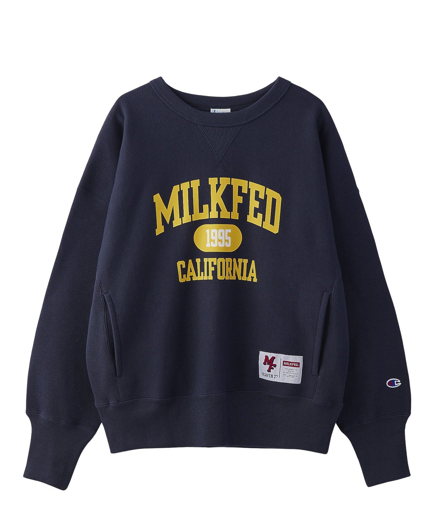 MILKFED.×CHAMPION SWEAT TOP