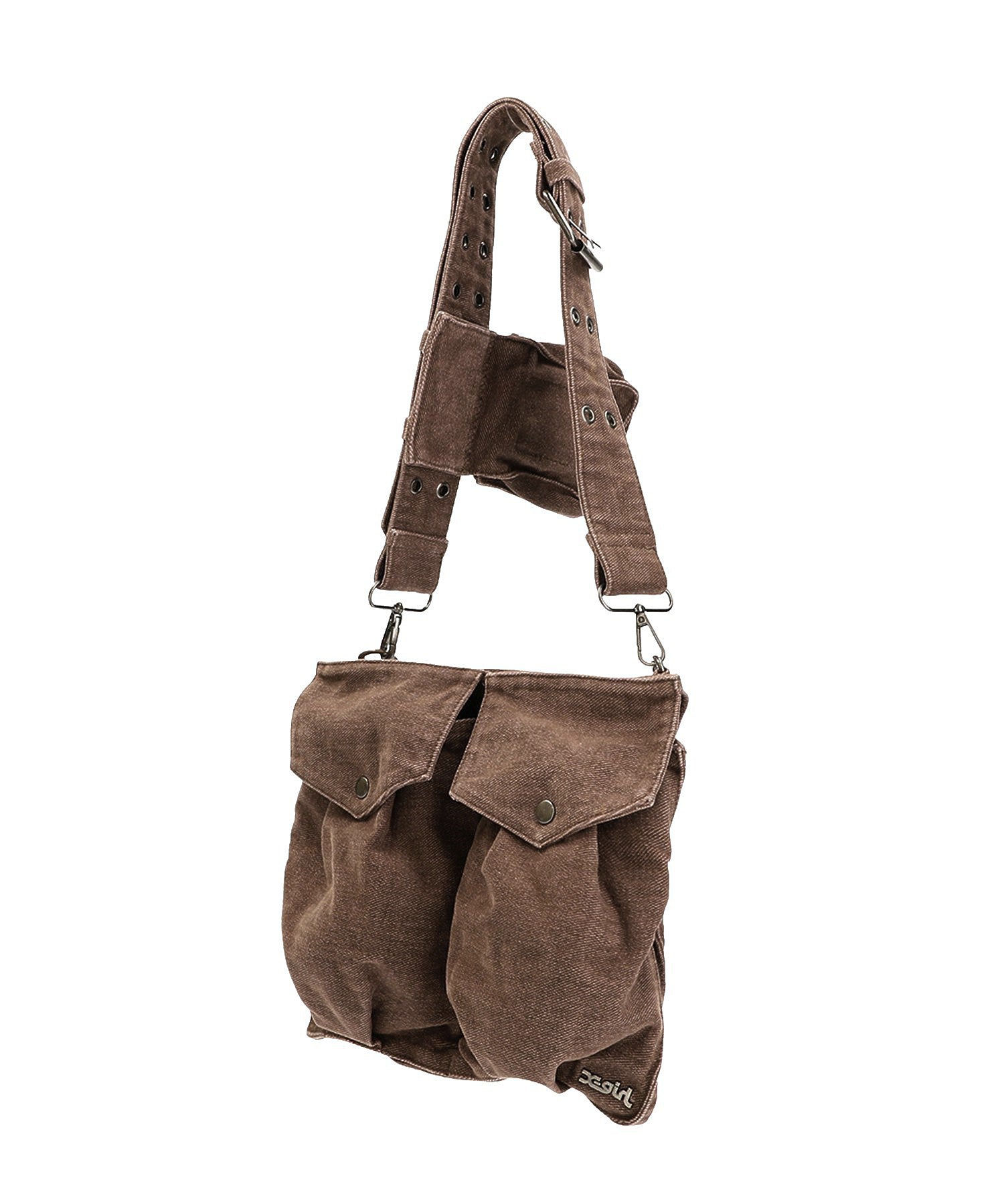 EYELET BELT 2WAY BAG