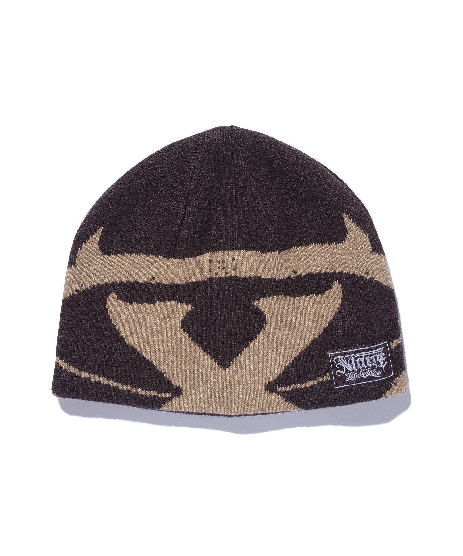 X MONSTER LOGO BEANIE