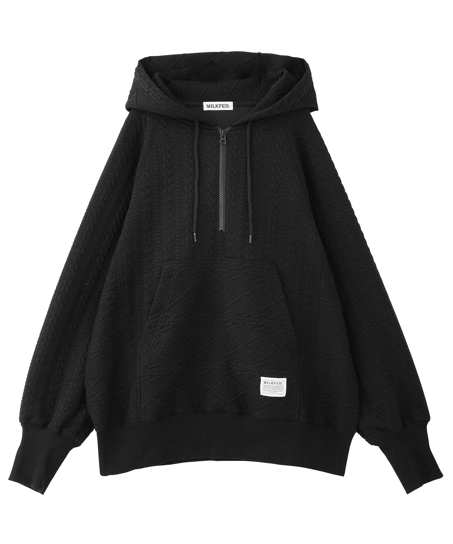 JACQUARD RAGLAN HOODIE MILKFED.