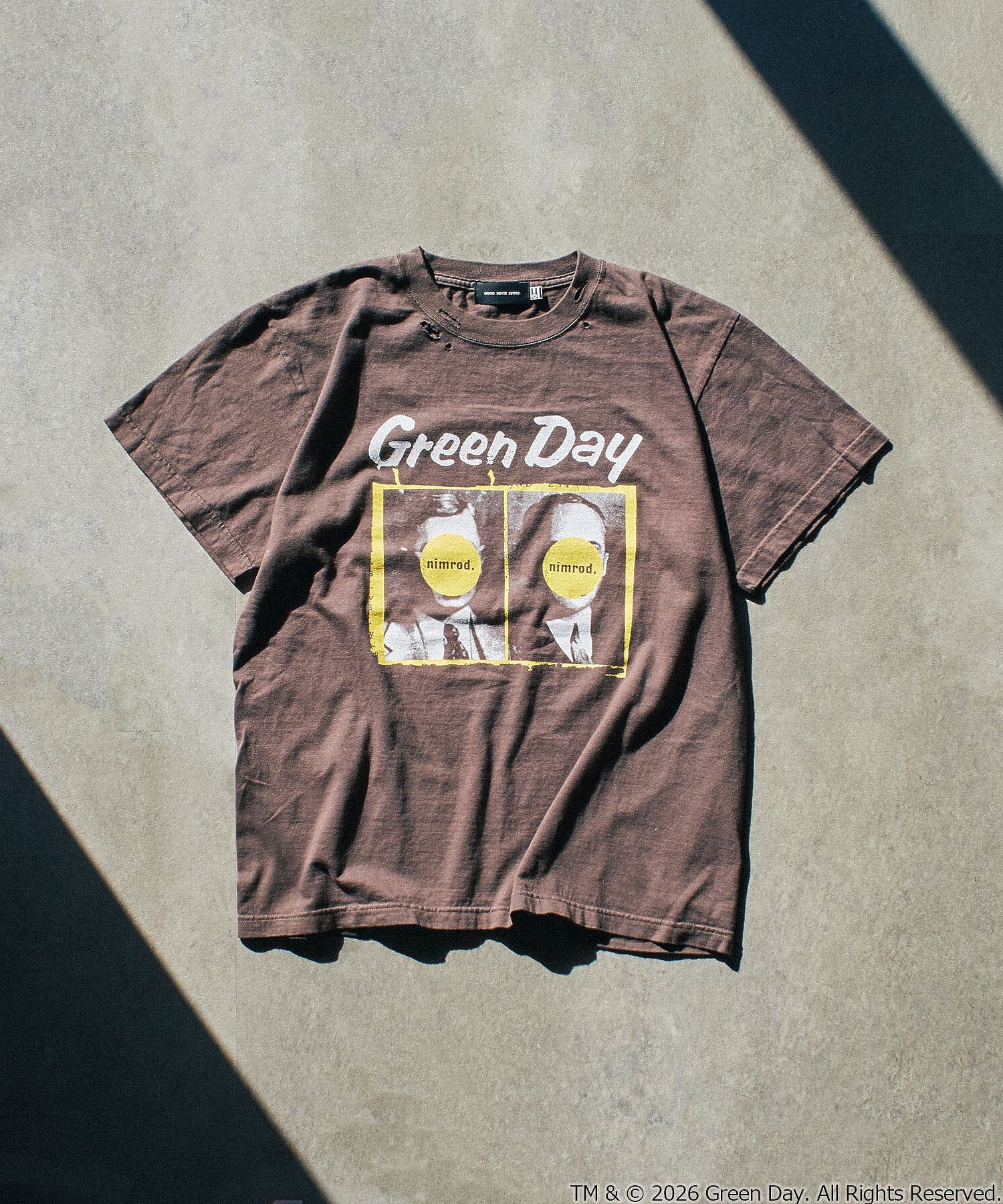 GOOD ROCK SPEED/GREENDAY TSHIRT