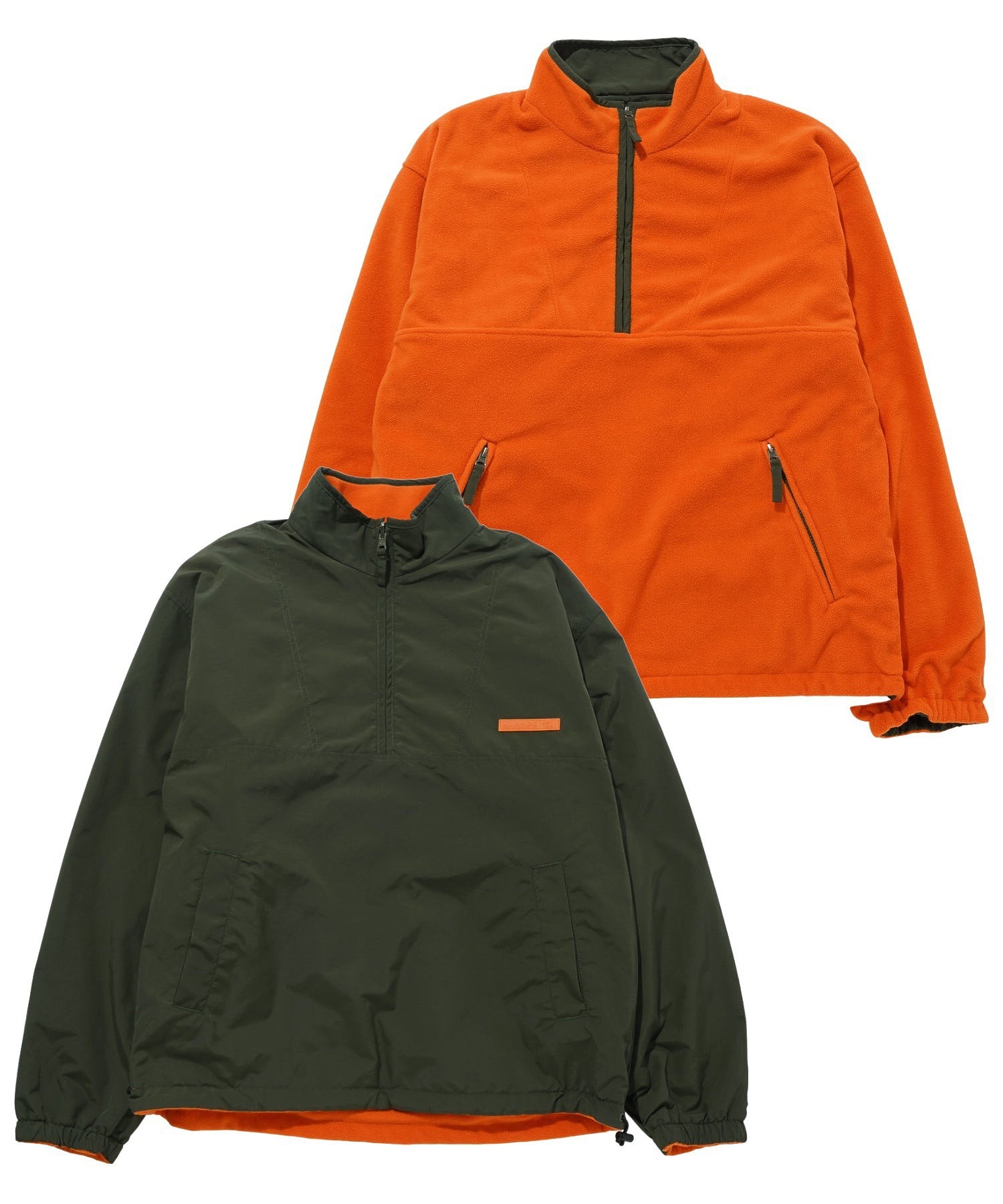 REVERSIBLE HALF ZIP JACKET XLARGE