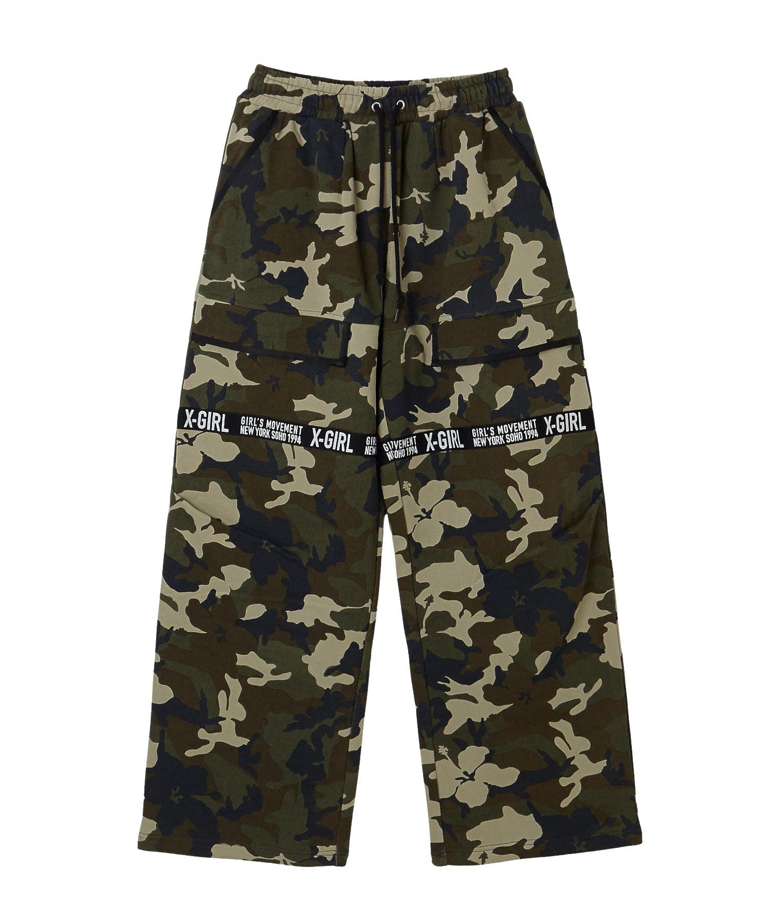 X-girl LOGO TAPE SWEATPANTS