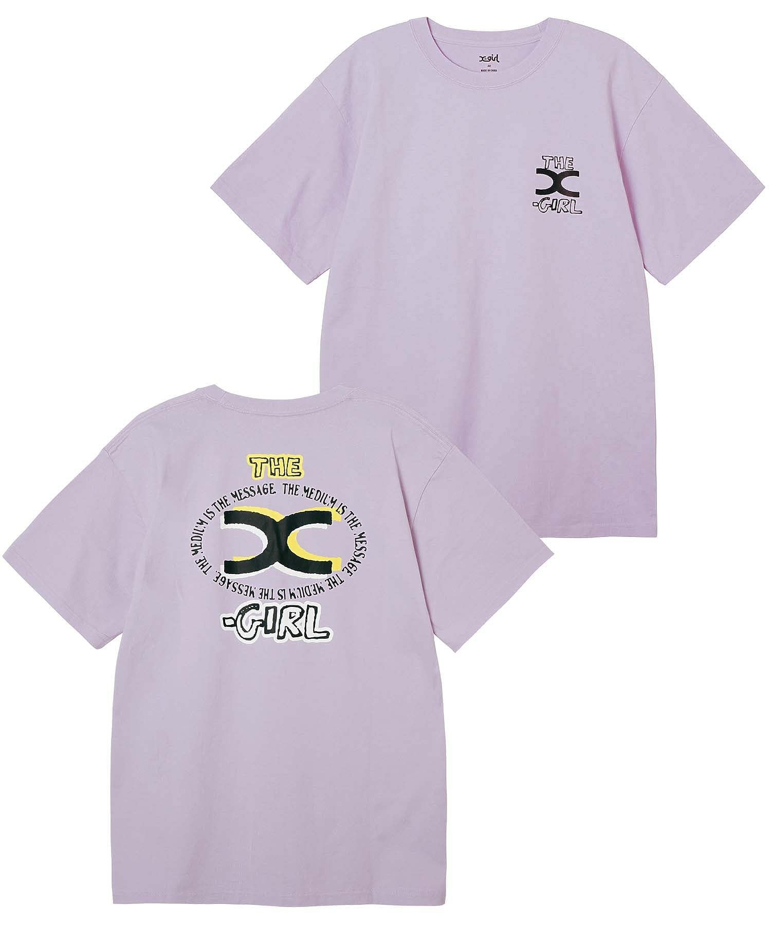 SURF X-girl LOGO S/S TEE