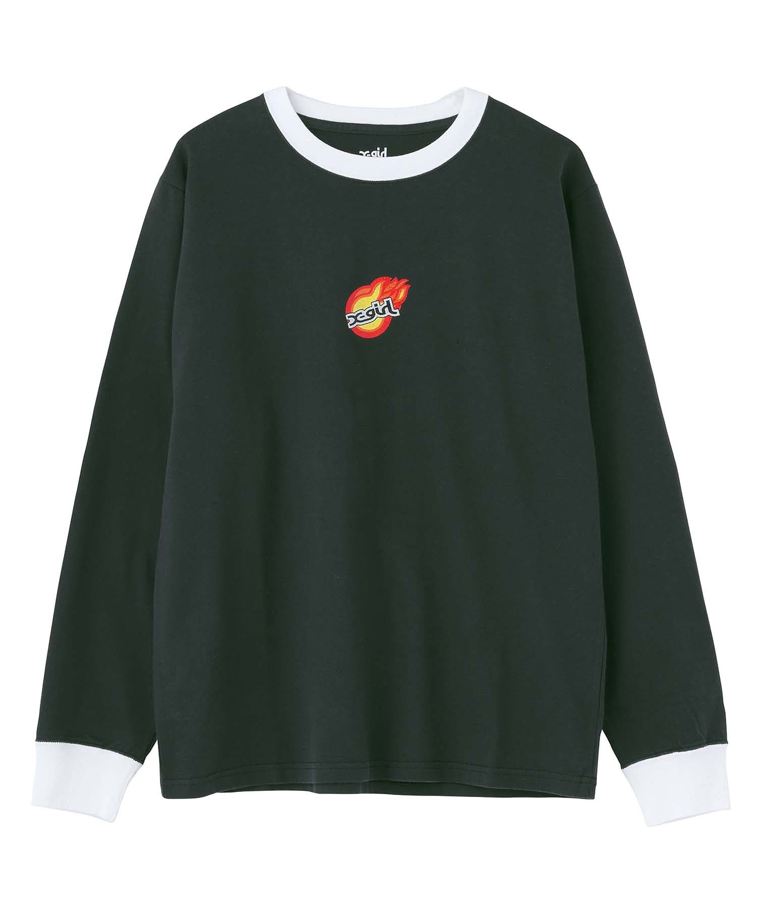 FIRE BALL L/S CLASSIC TEE X-girl