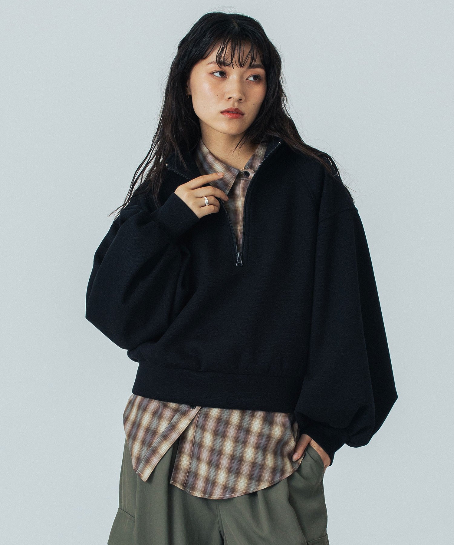model:167cm 着用サイズ:ONE SIZE