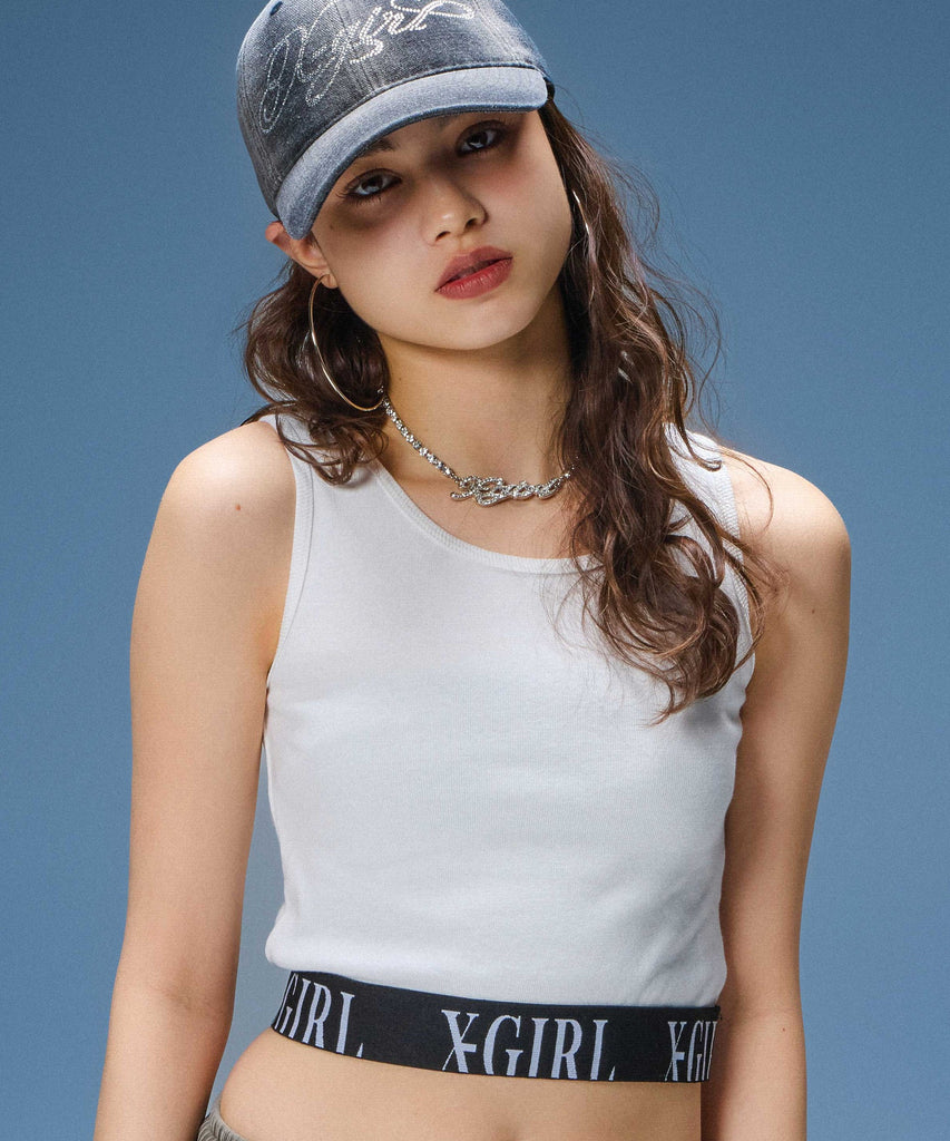 LOGO JACQUARD HEM TANK TOP – calif（カリフ）公式サイト