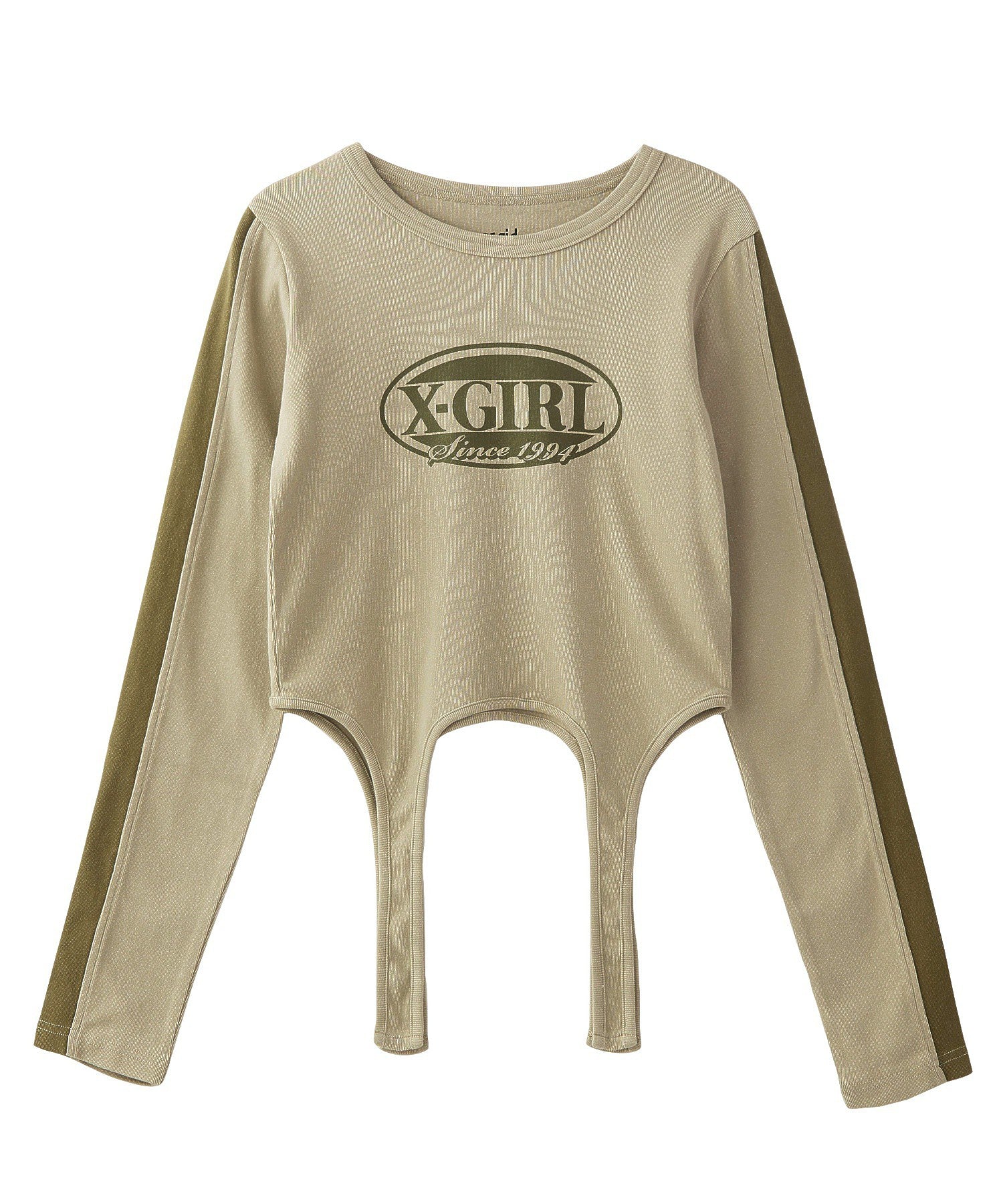 OVAL LOGO GARTER L/S TOP