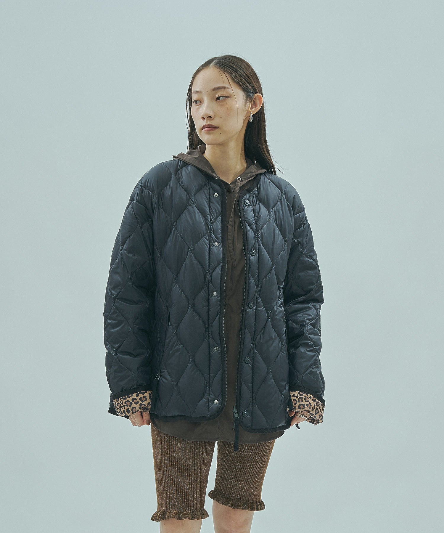 【ROSE BUD別注】TAION/MILITARY M65 LINER W-ZIP SHORT DOWN REVERSIBLE