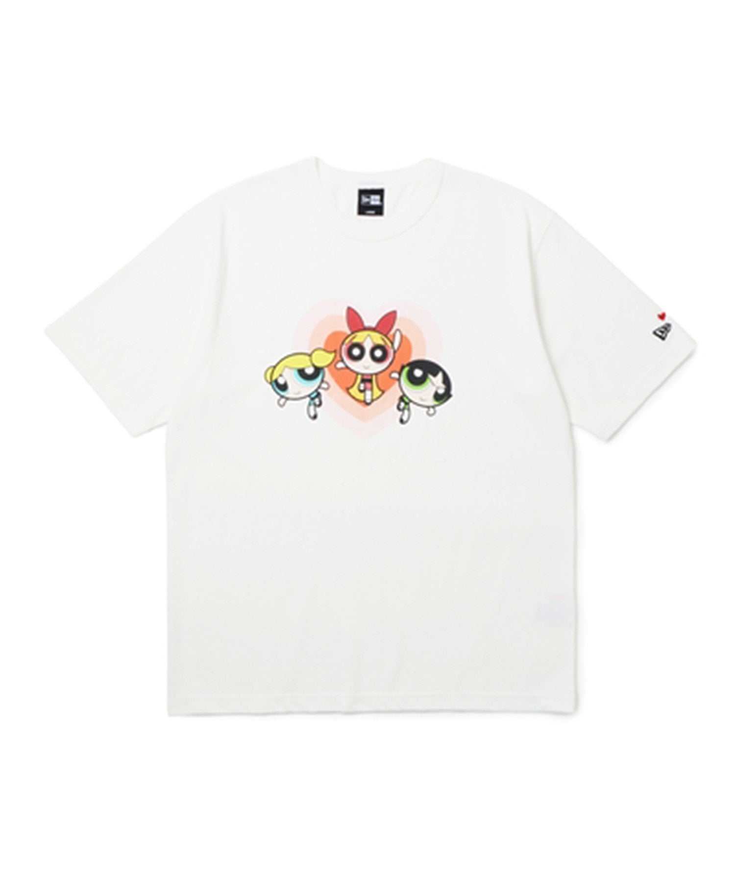 【NEWERA】SS WAS CT TEE PPG HEART OWHI