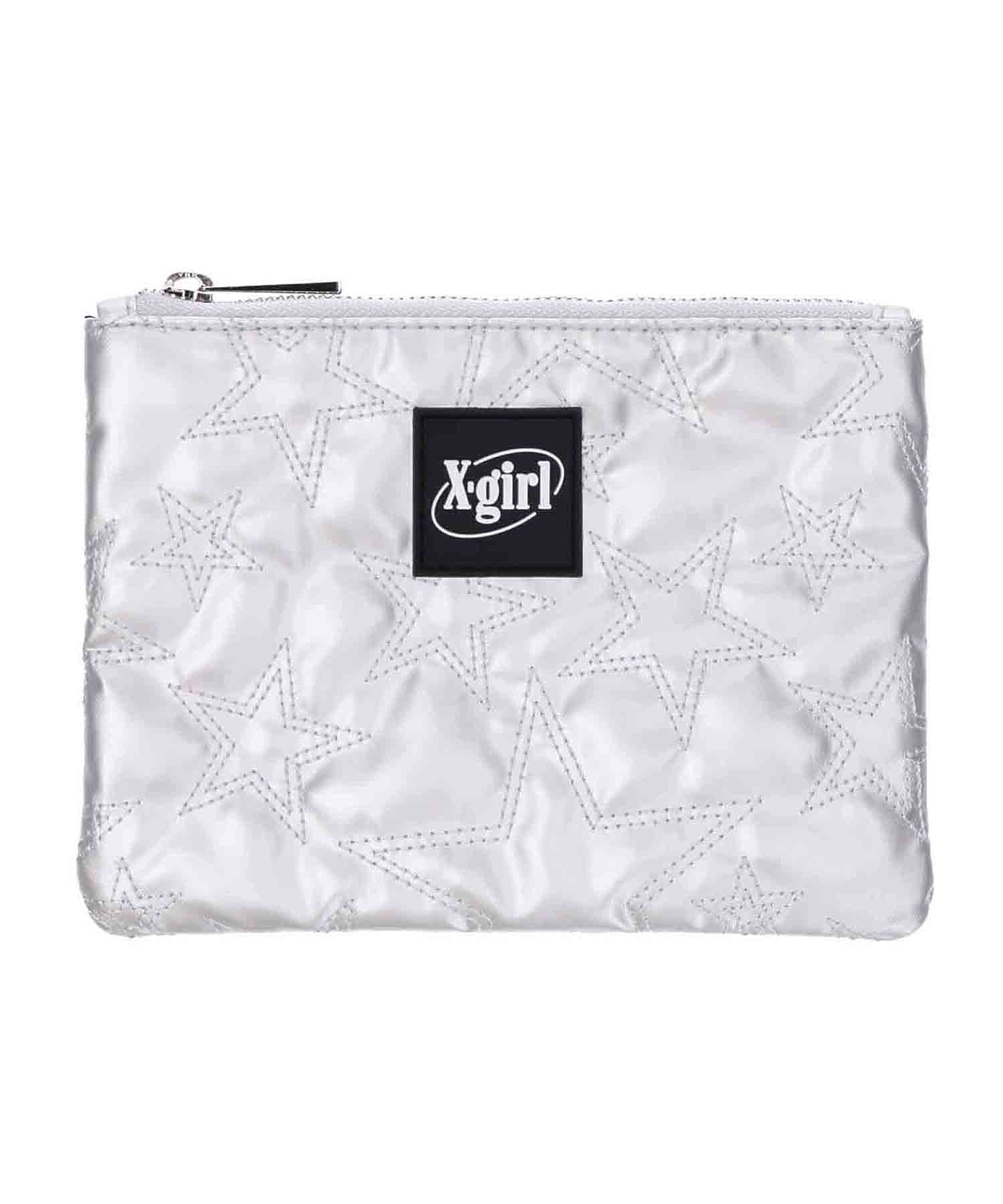 QUILTED STAR POUCH X-girl