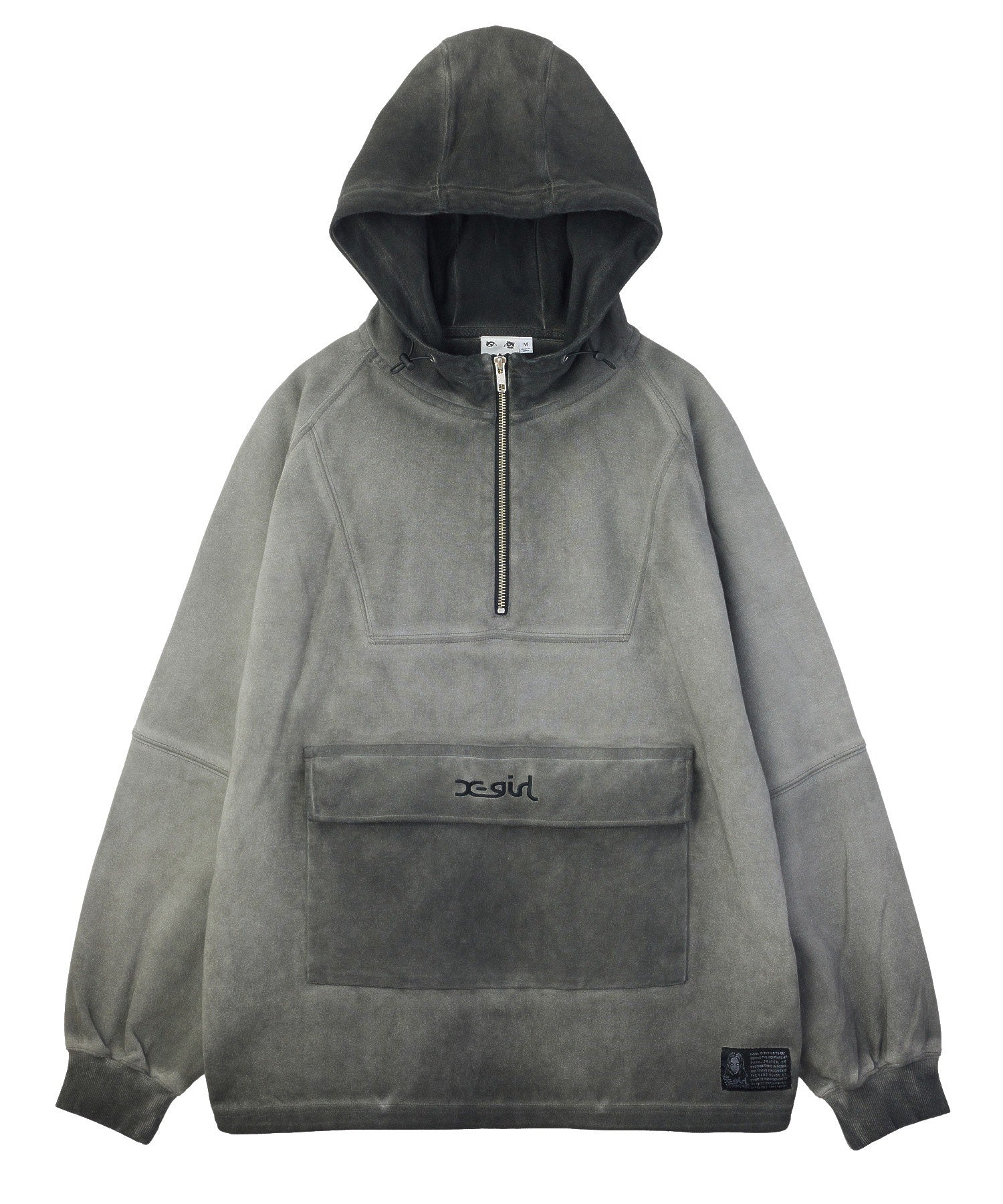 FADED ANORAK SWEATSHIRT
