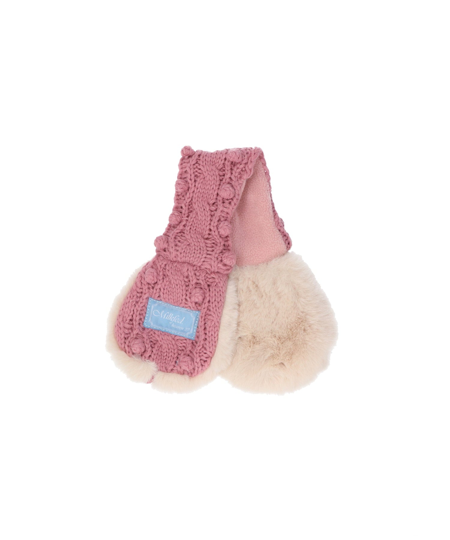 CABLE KNIT EARMUFFS