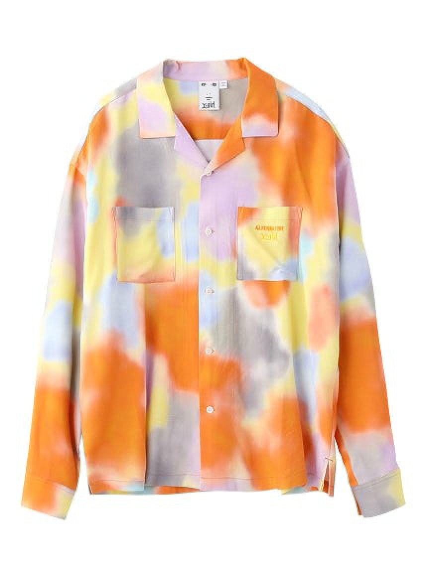 TIE-DYE L/S SHIRT X-girl