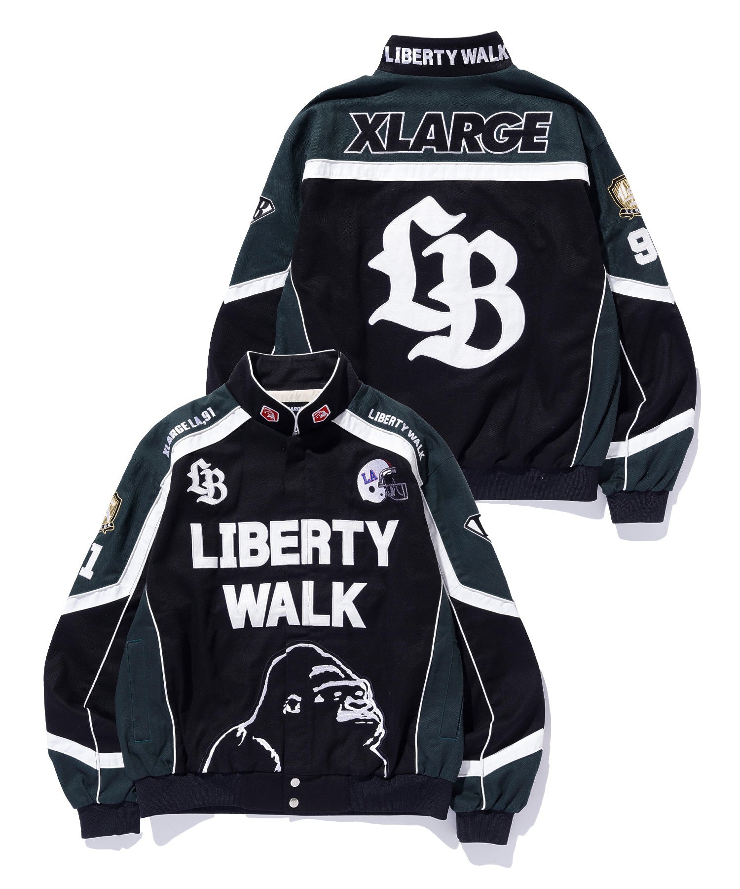 XLARGE×LIBERTY WALK RACING JACKET