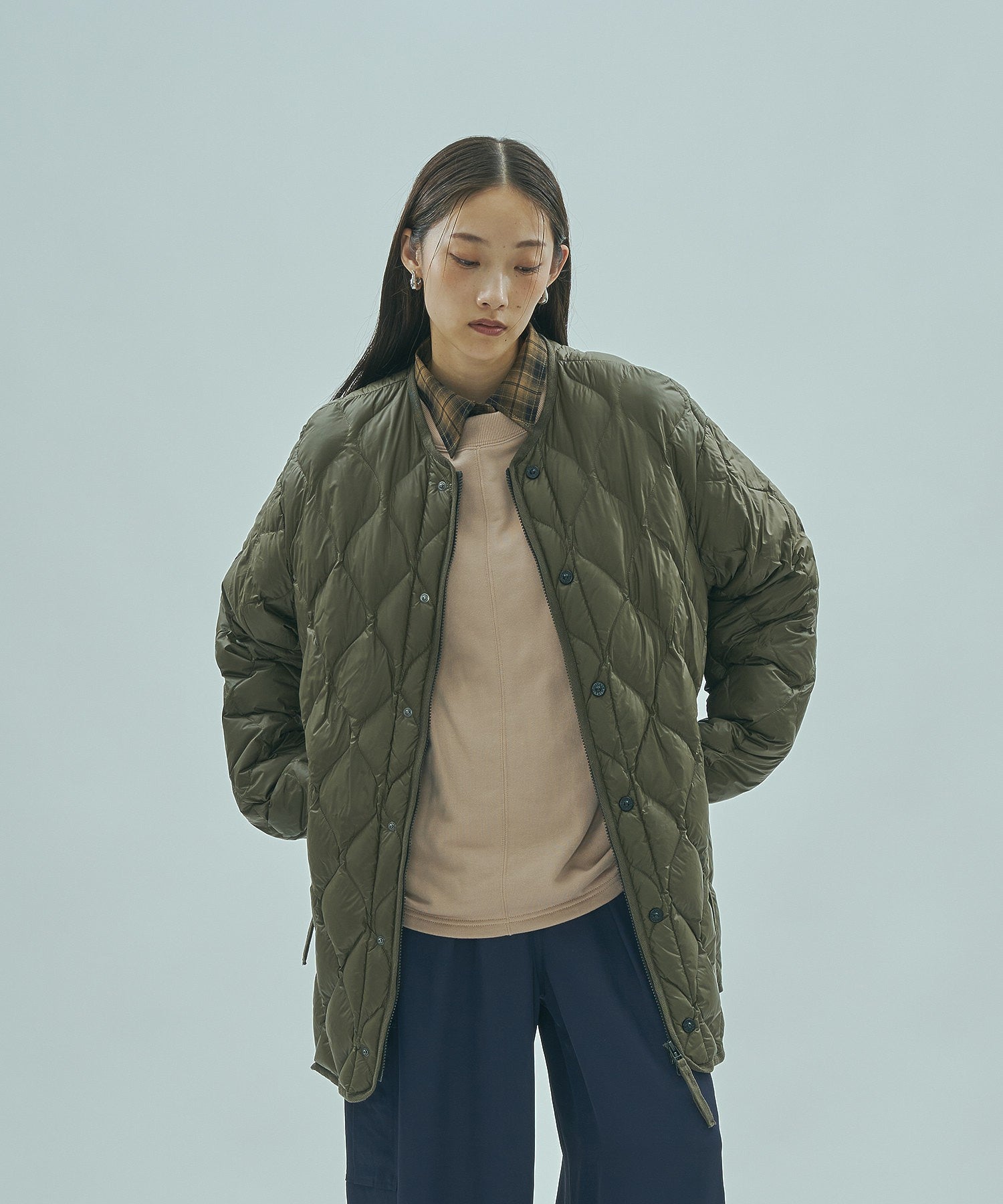 【ROSE BUD別注】TAION/MILITARY M65 LINER W-ZIP DOWN JACKET