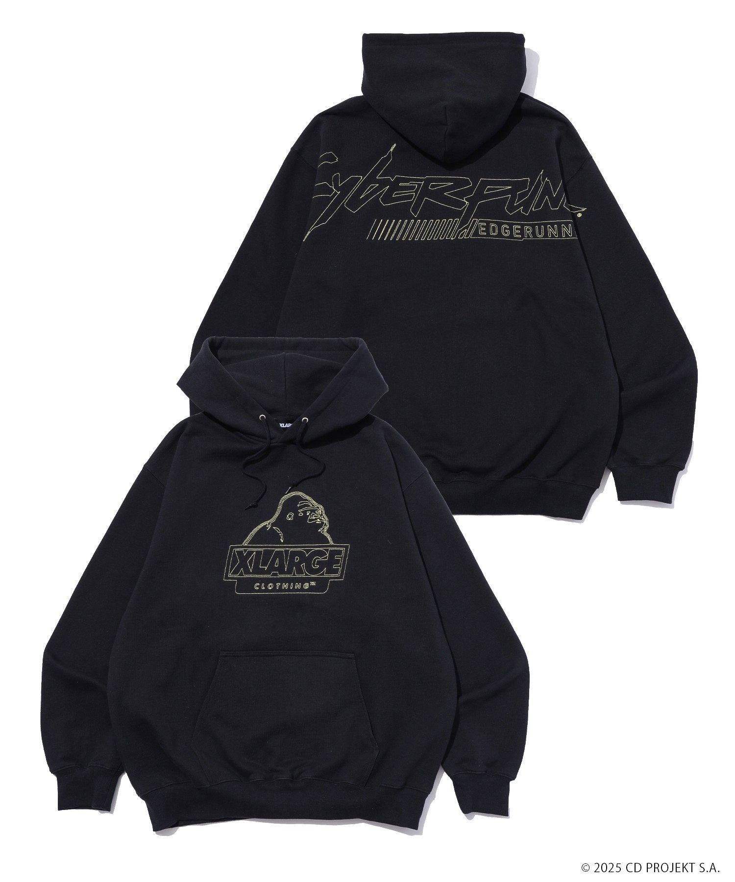XLARGE×CYBERPUNK: EDGERUNNERS HOODED SWEATSHIRT