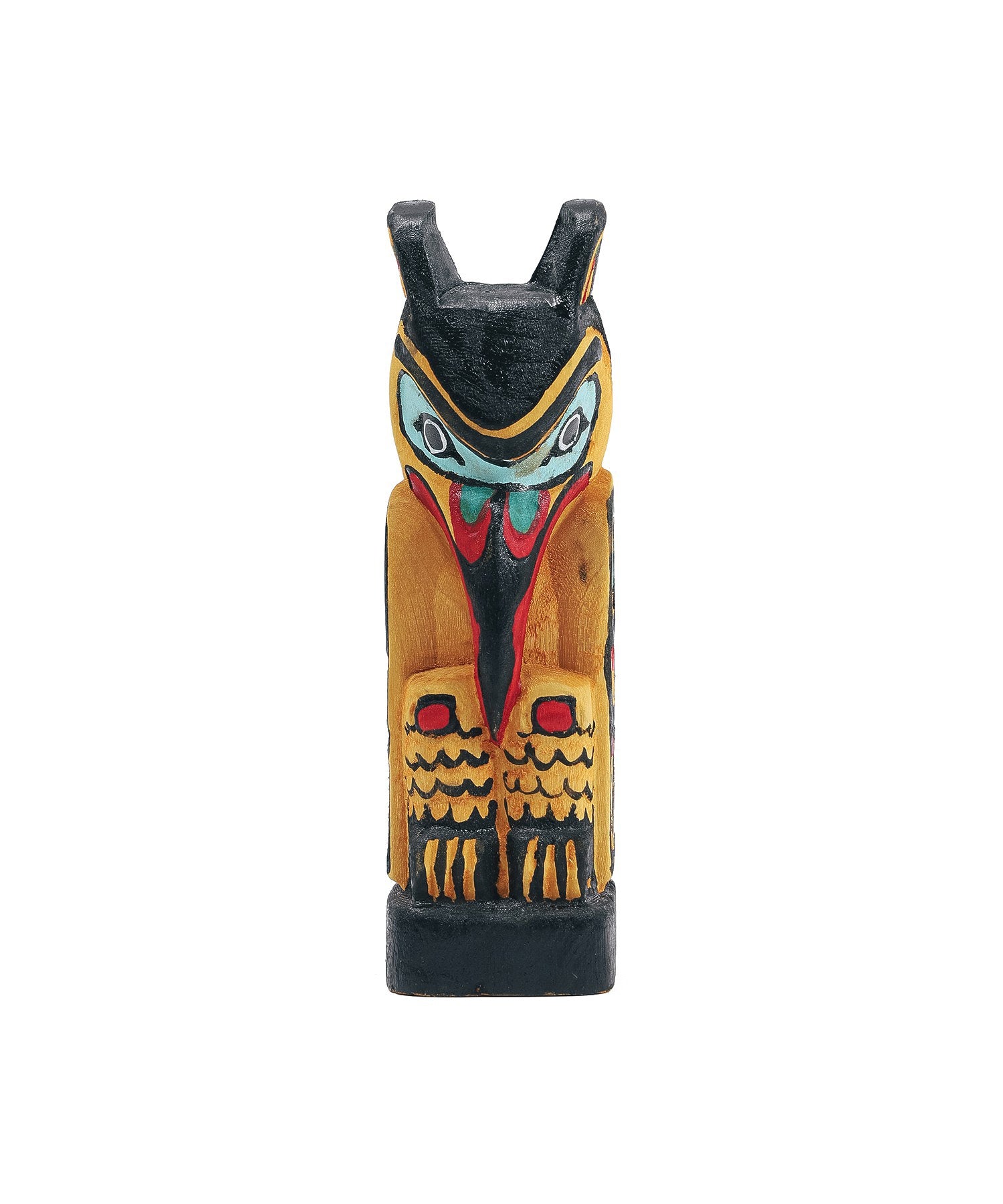 MKB Wooden Carving Totem Pole D