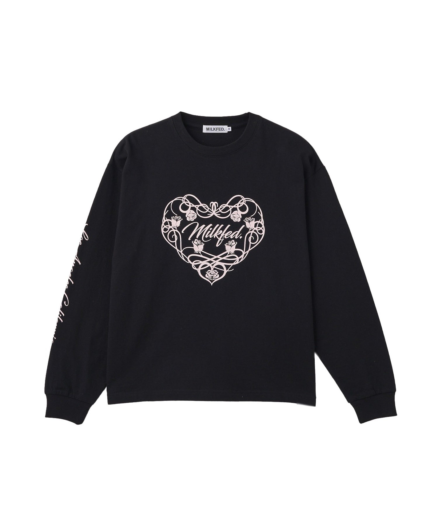 HEART AND ROSE L/S TEE