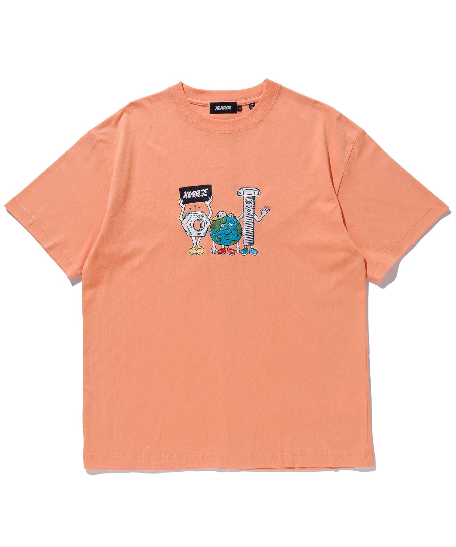 EMBORIDERED TRIO S/S TEE