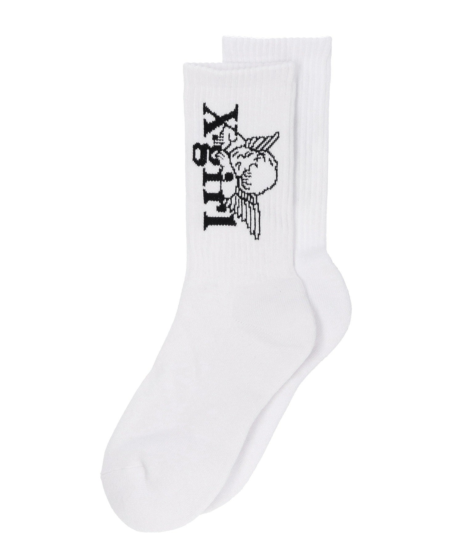 JACQUARD ANGEL RIB SOCKS