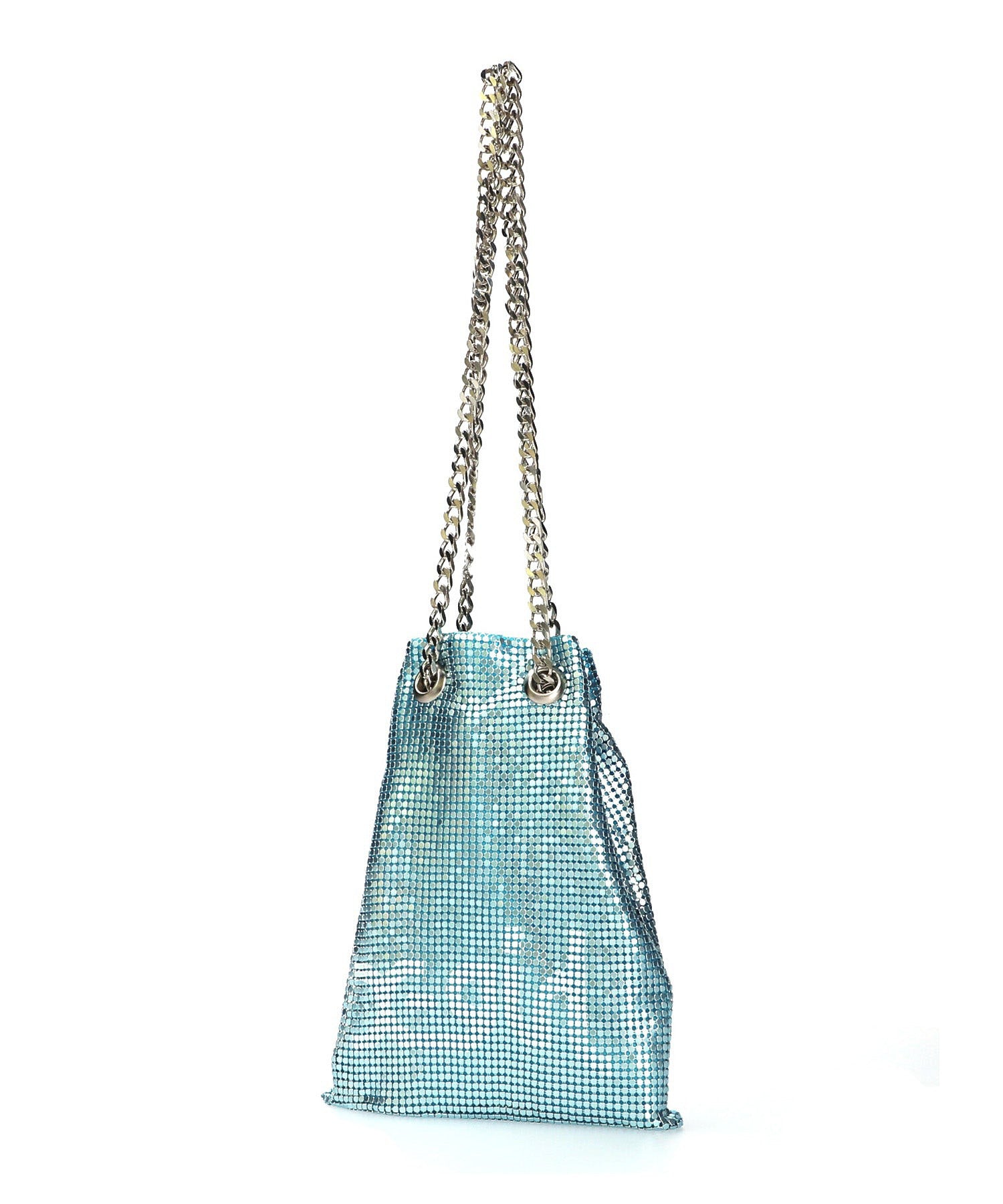 MILLS LOGO METAL MESH BAG X-girl