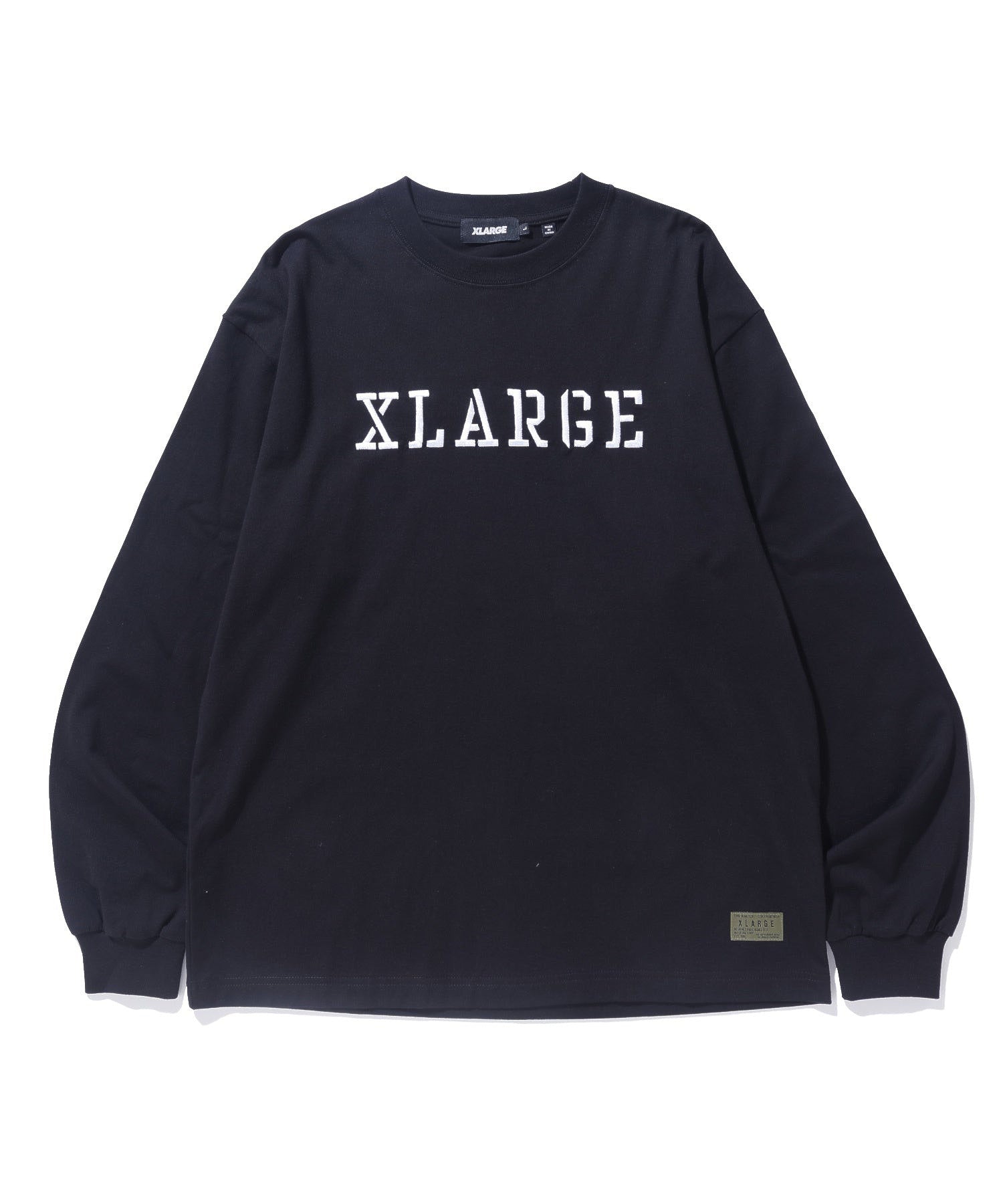 MILITARY LOGO L/S TEE XLARGE