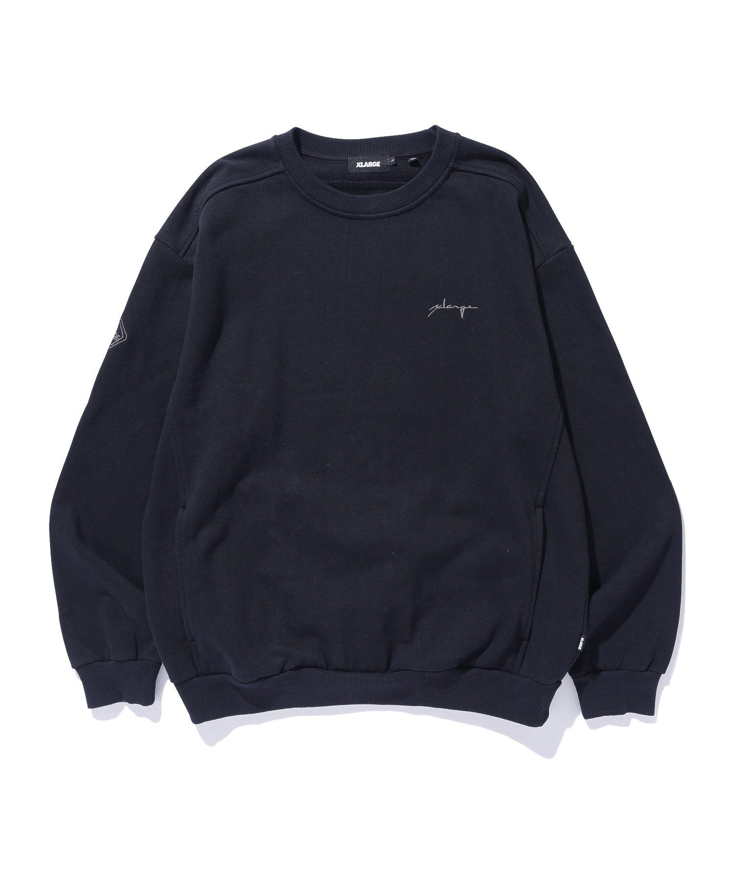 PANELED CREWNECK SWEATSHIRT