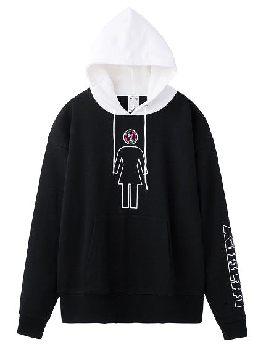 #1 X-girl x GIRL SKATEBOARDS SWEAT HOODIE