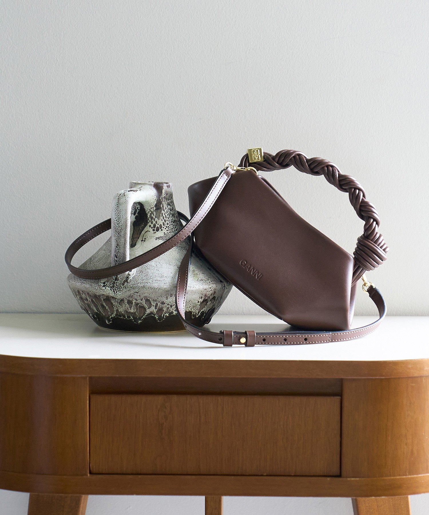 GANNI/BOU BAG MINI