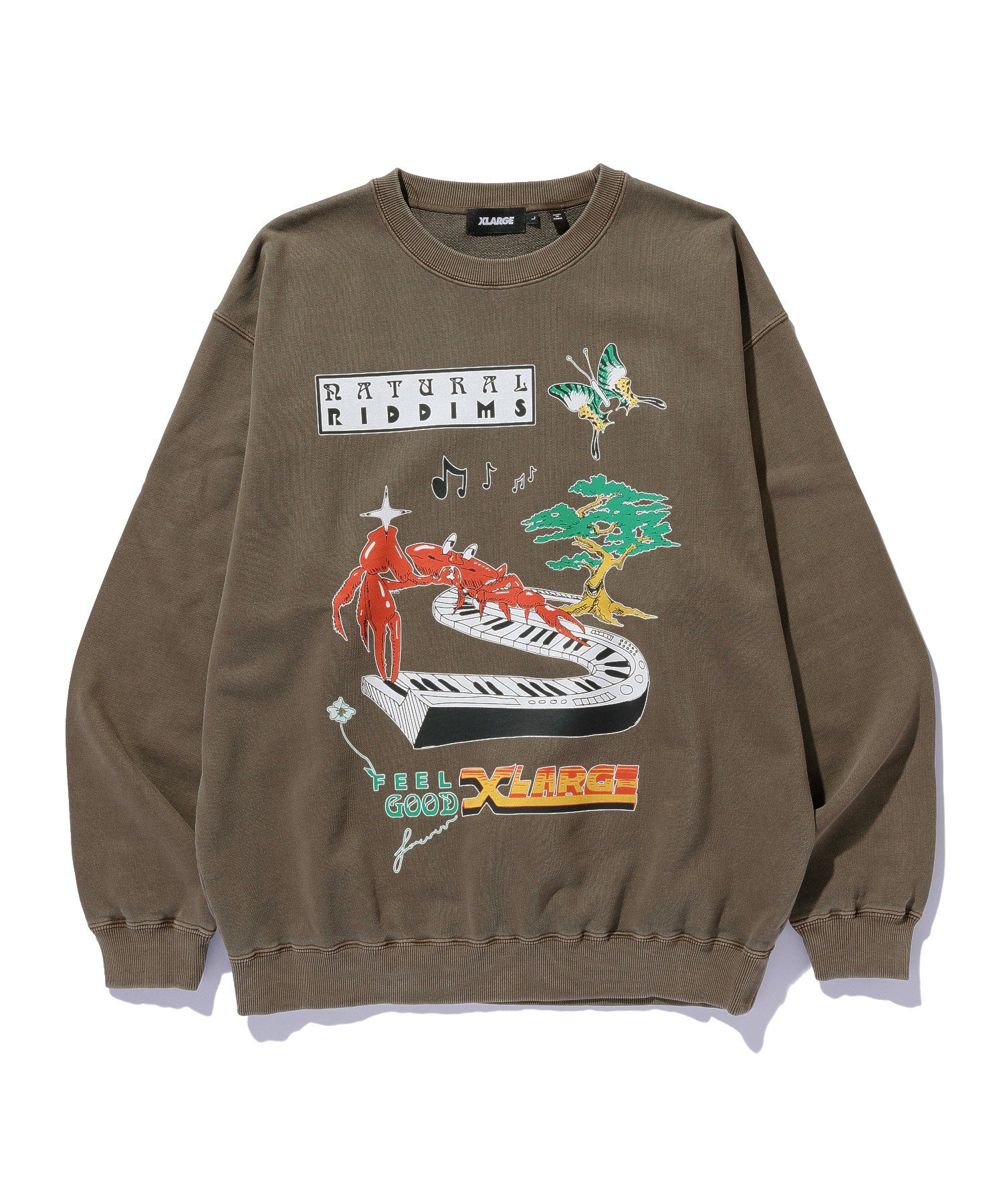 NATURAL RIDDIMS CREWNECK SWEATSHIRT