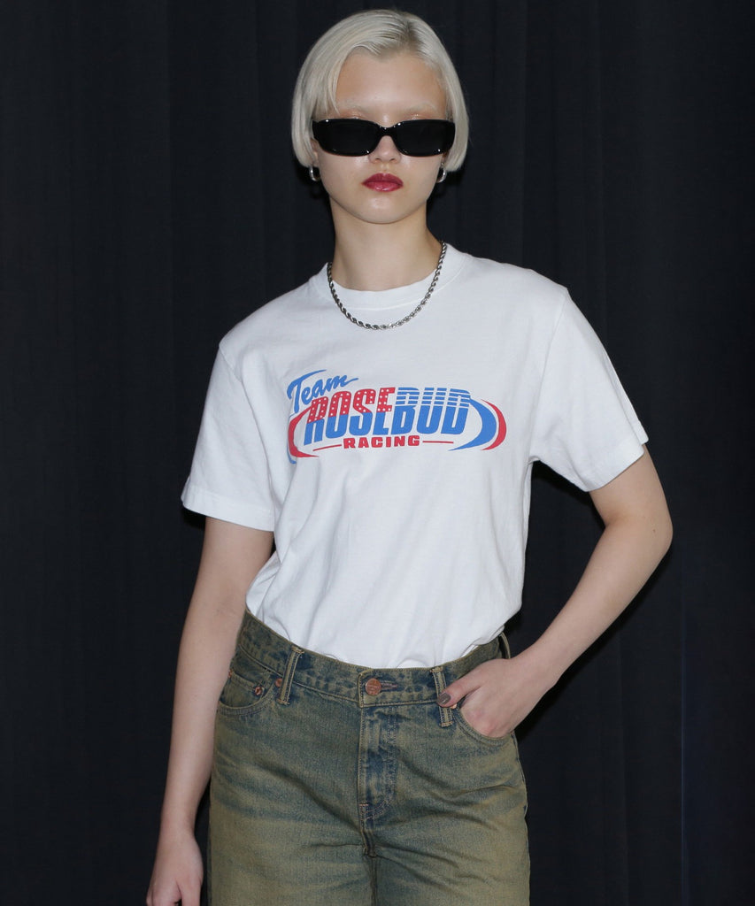 ROSE BUD ストライプシャツドッキングTシャツ ROSE BUD ストライプシャツドッキングTシャツ ROSE BUD（ローズ