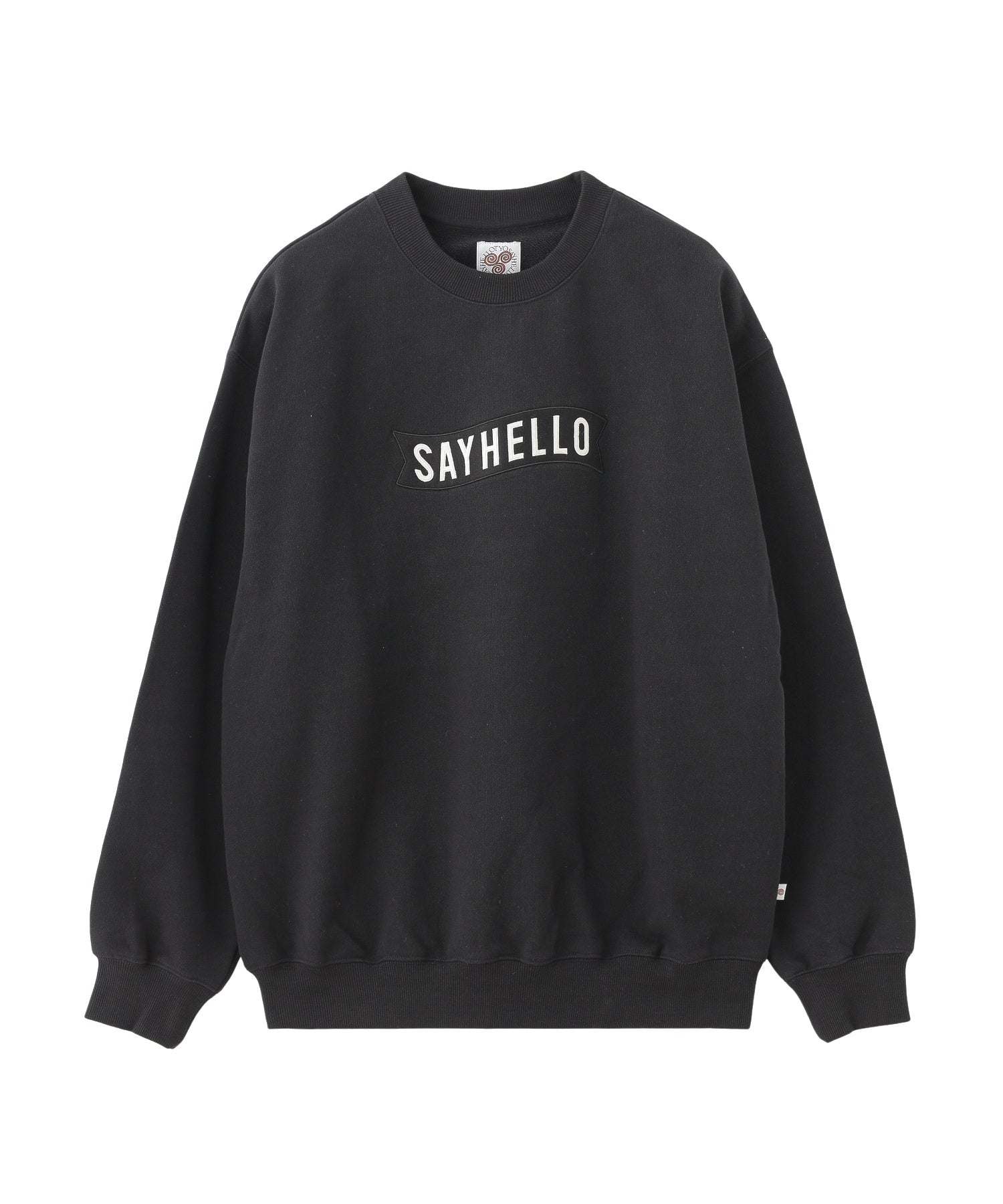 SAYHELLO/セイハロー/Basic Logo Patch Crew/24AW-U03