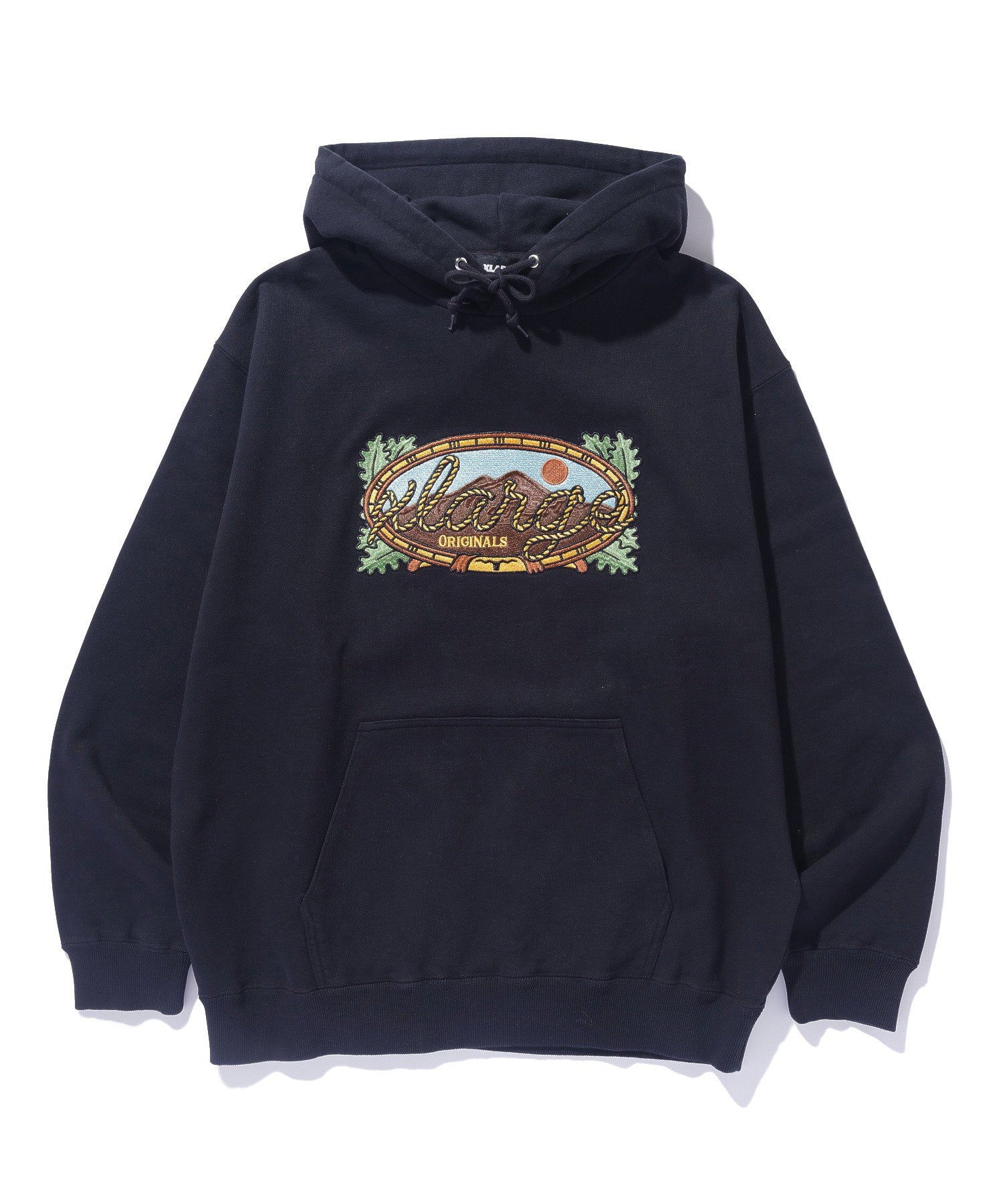 ROPE LOGO HOODED SWEATSHIRT