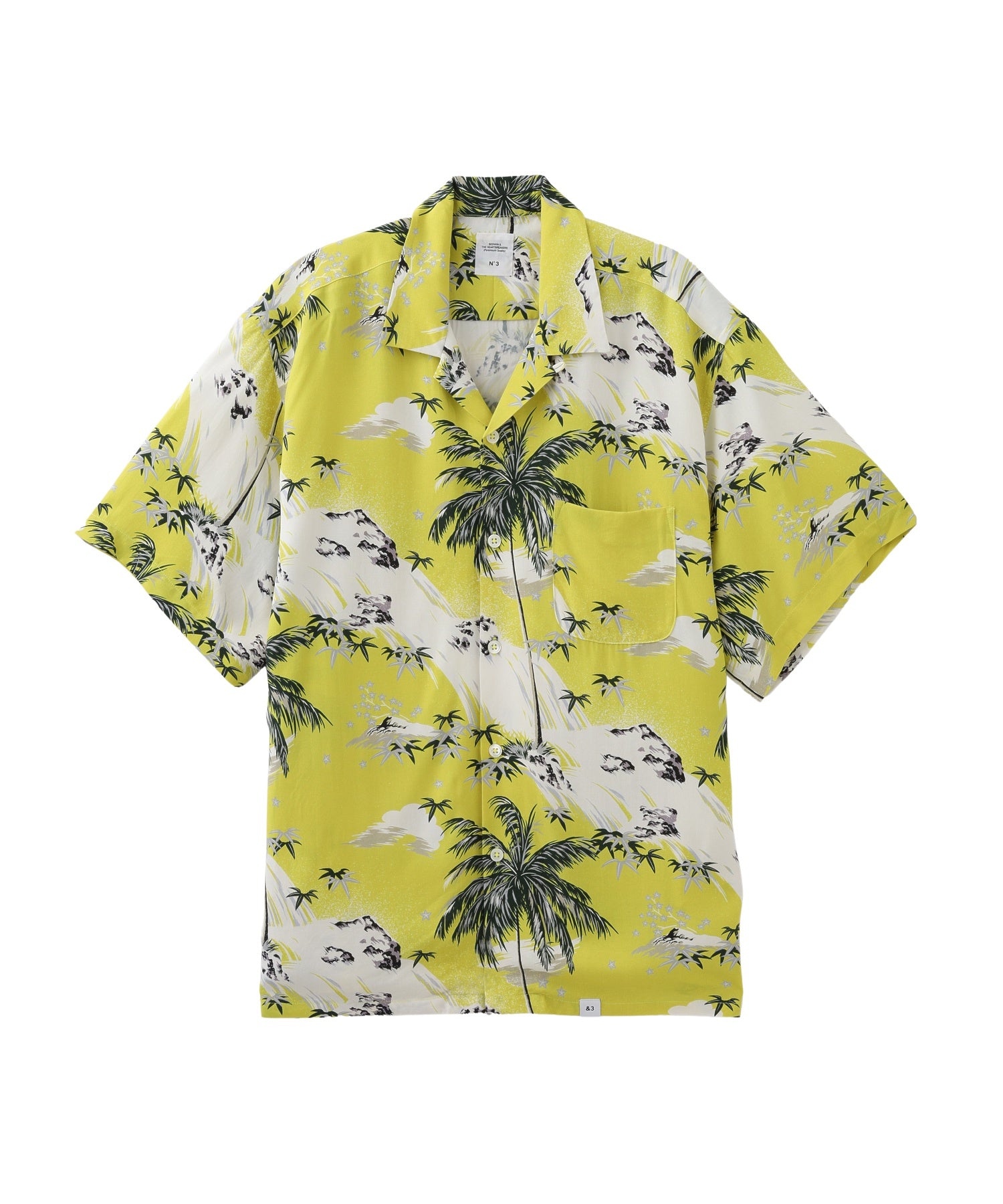 BEDWIN/ベドウィン/S/S ORG ALOHA SHIRT ROGERS/24SB1724