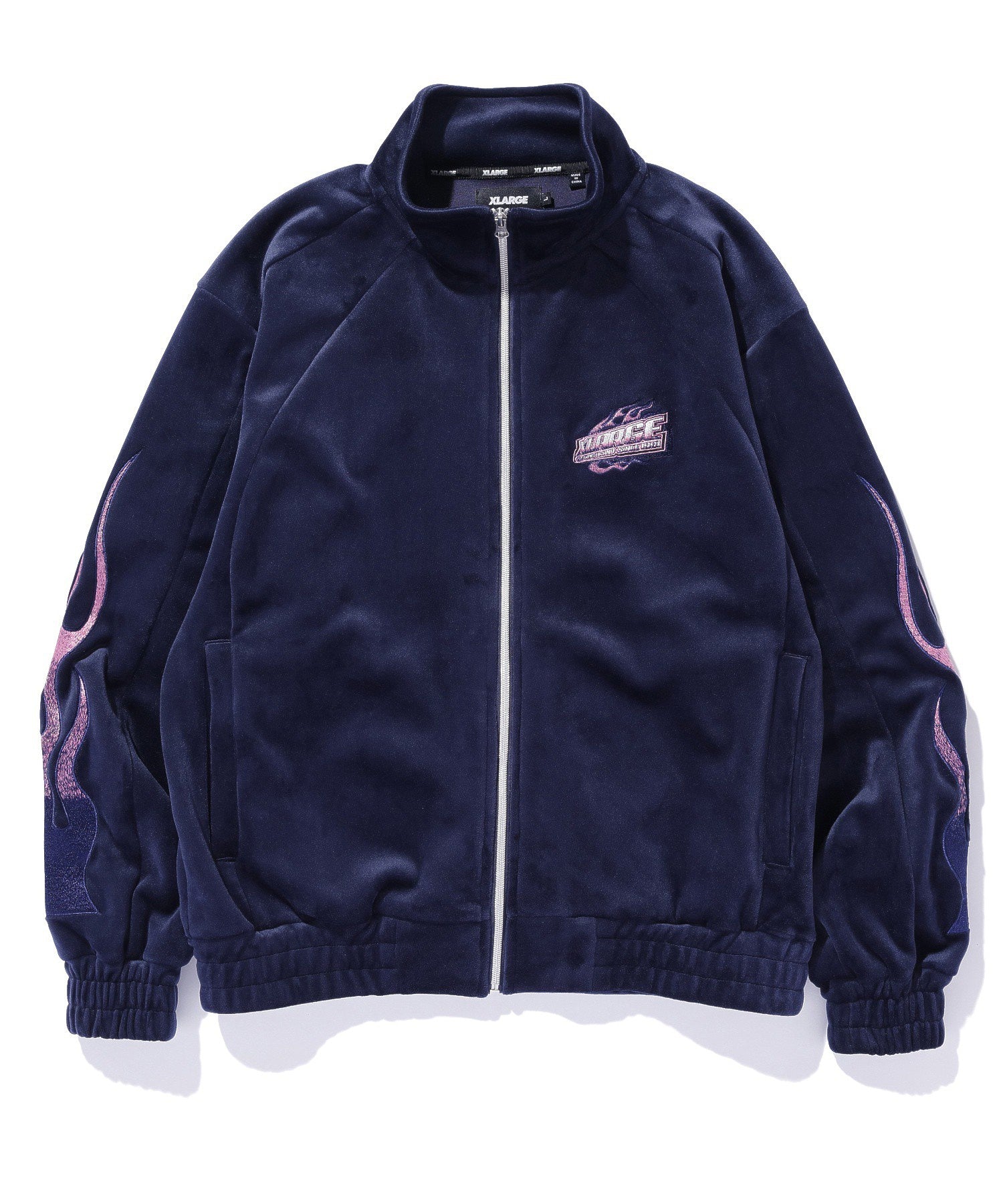 VELOUR TRACK JACKET