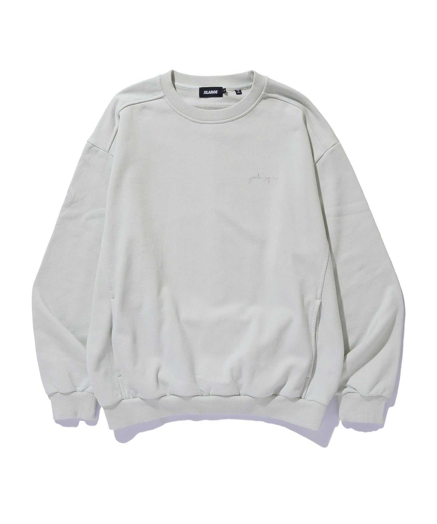 PANELED CREWNECK SWEATSHIRT
