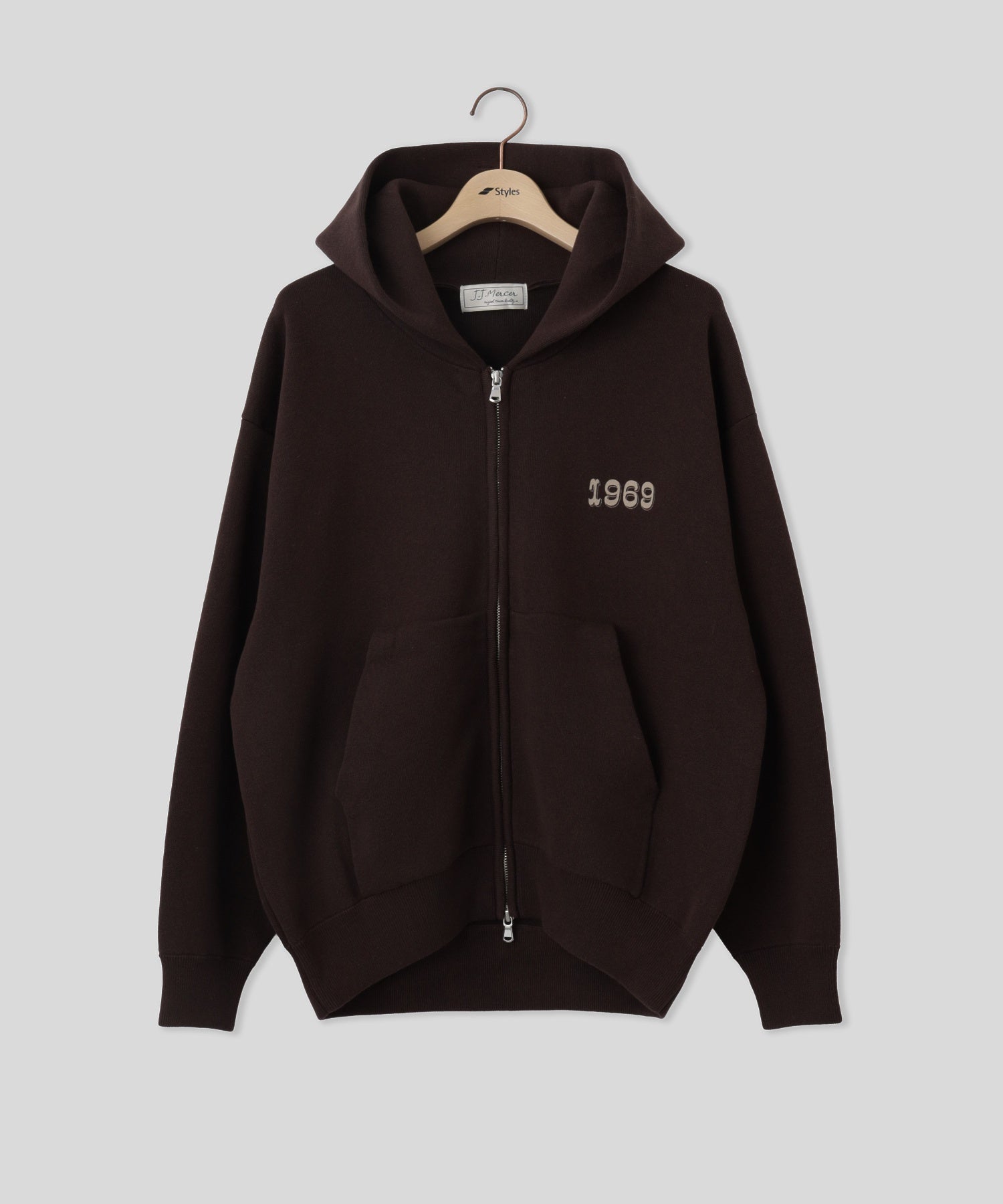 J.J.MERCER/ジェイジェイマーサー/KNIT ZIP HOODIE JME-26W104