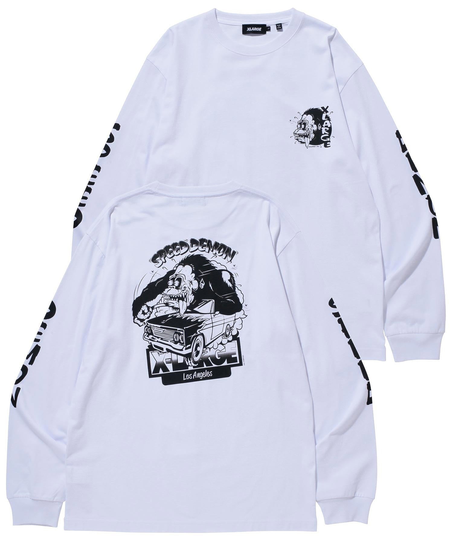 SPEED DEMON L/S TEE XLARGE