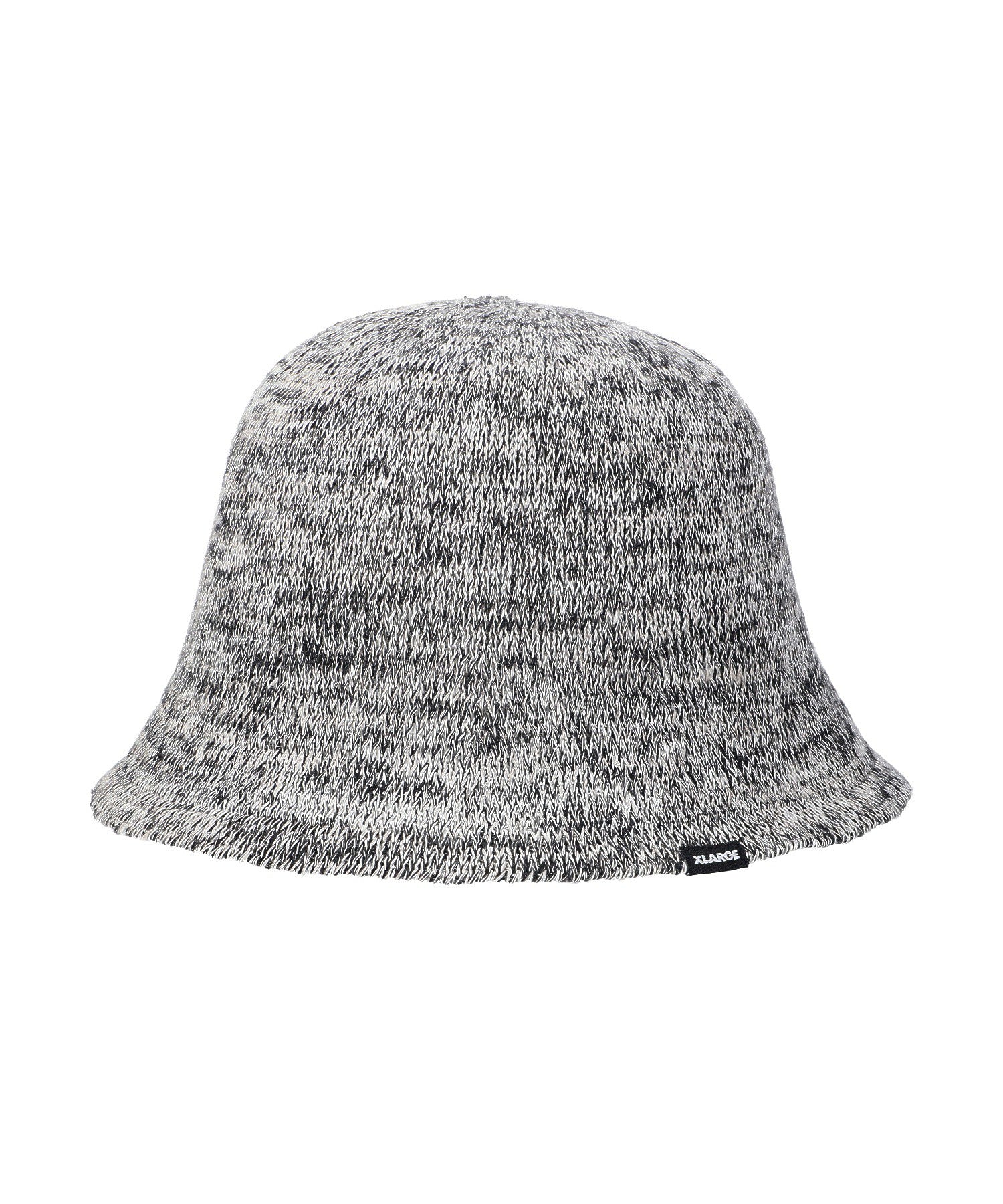 MELANGE KNIT BUCKET HAT
