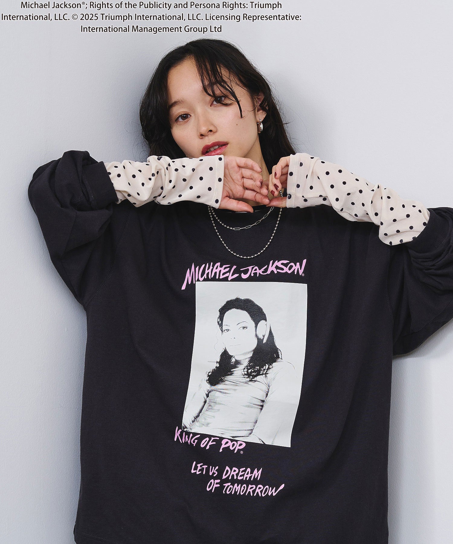 Michael Jackson/SCREAM L/S TEE