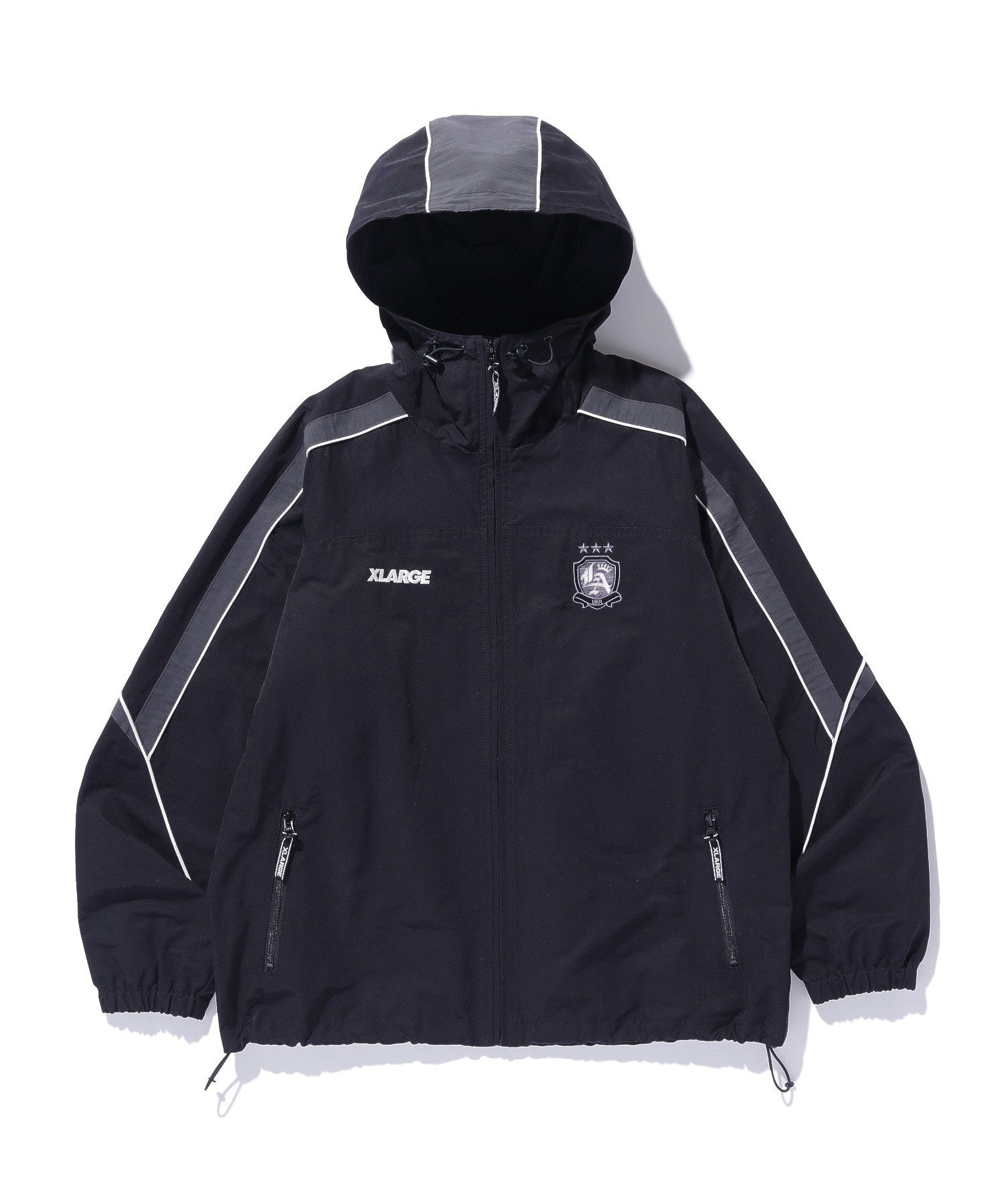 HOODED TRACK JACKET