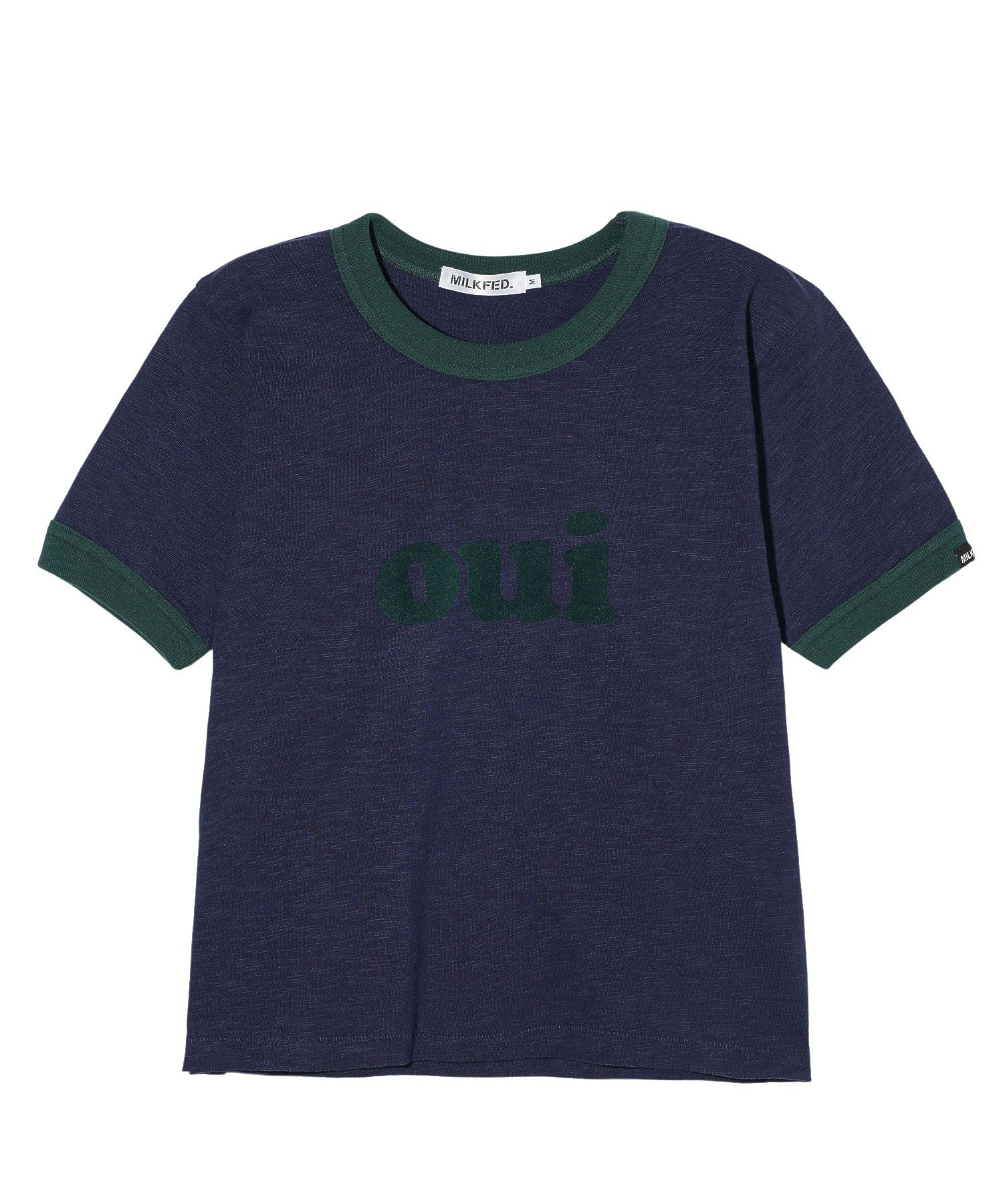 OUI SLAB COMPACT S/S RINGER TEE