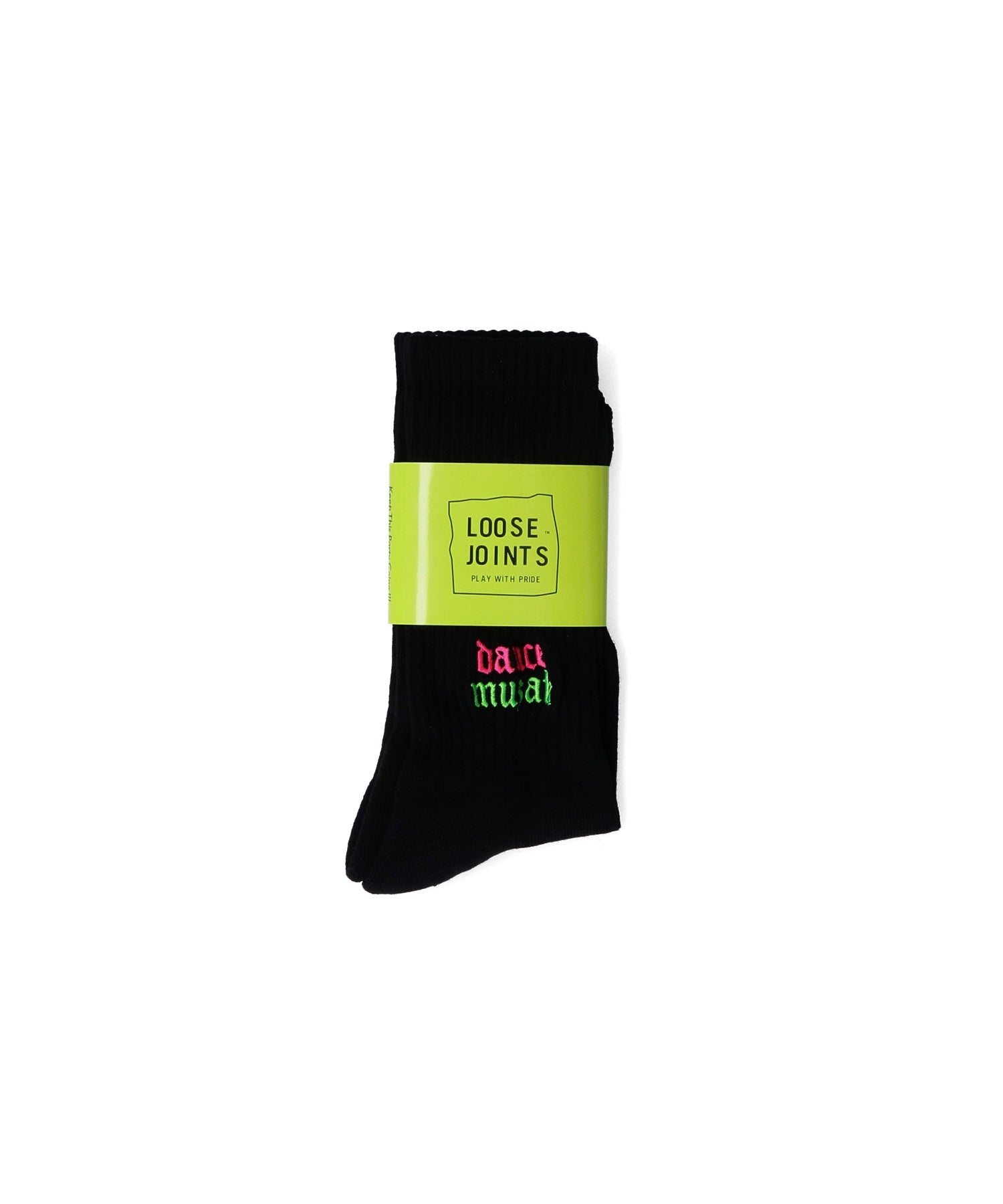 LOOSE JOINTS/ルーズジョインツ TOMOO GOKITA-dance muzak RIB SOCKS LS24SK017TG