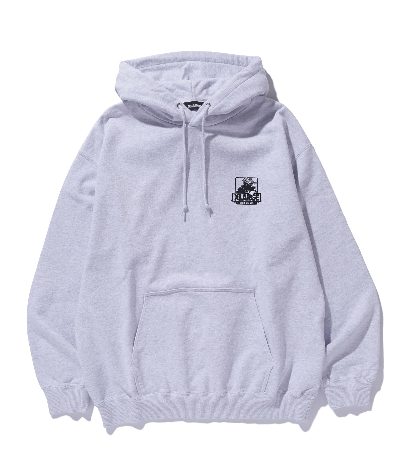 XLARGE×TINY GIANTS PULLOVER HOODED SWEAT SHIRT calif-ART