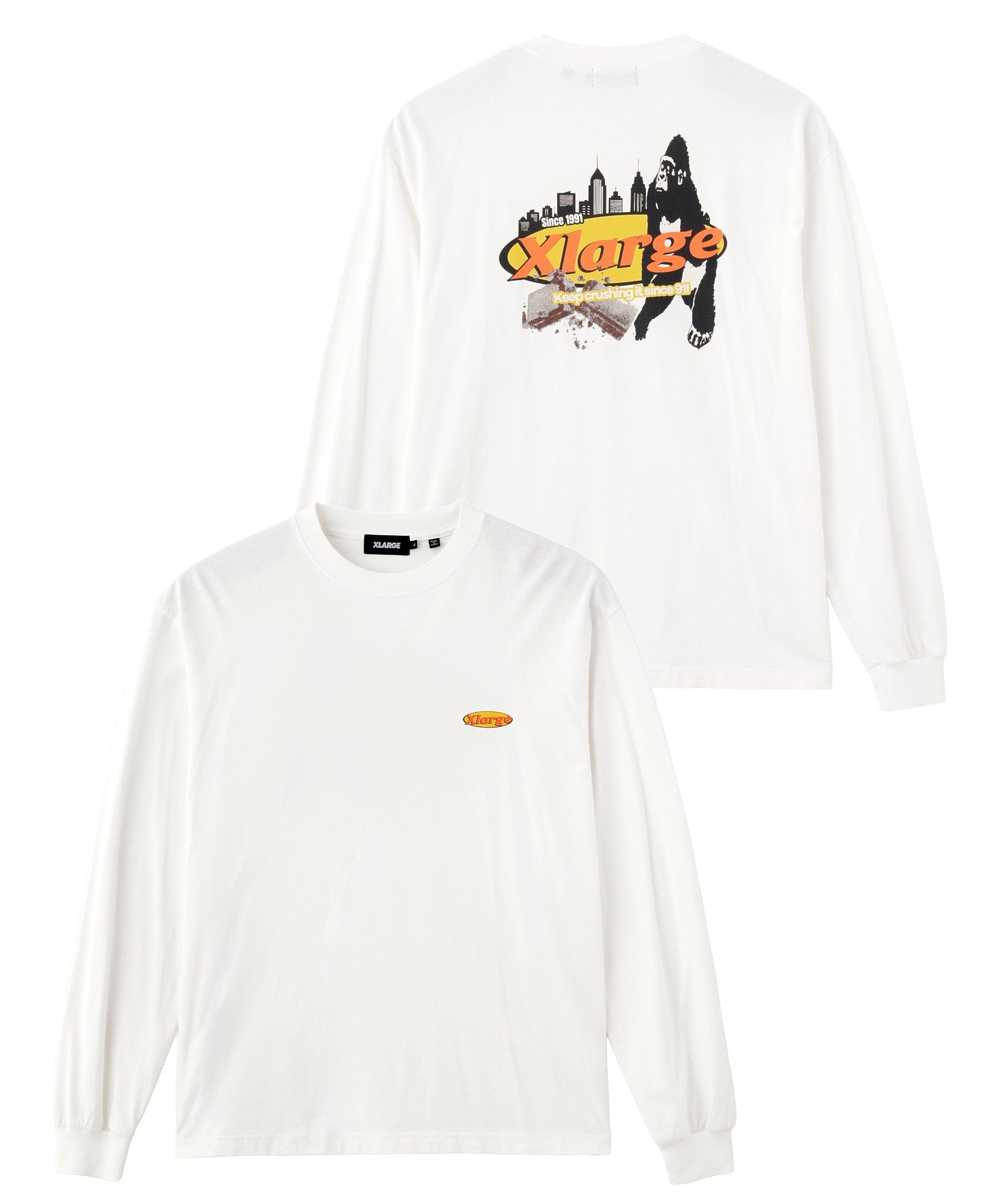 CRUSHING L/S TEE