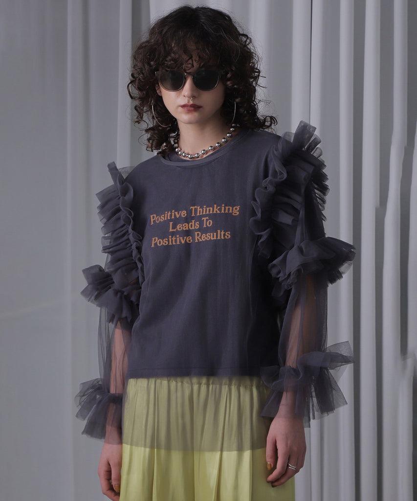 Mewl]カーブフリルトップス | KOBUNSHA SELECT SHOP | [Mewl